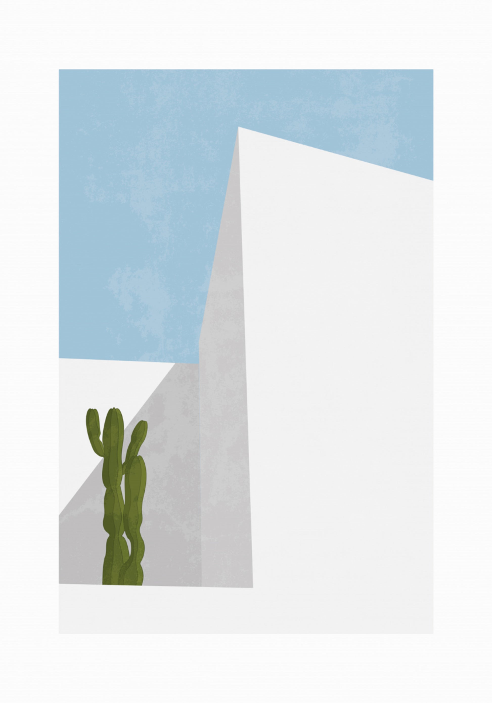 Arquitectura moderna de cactus