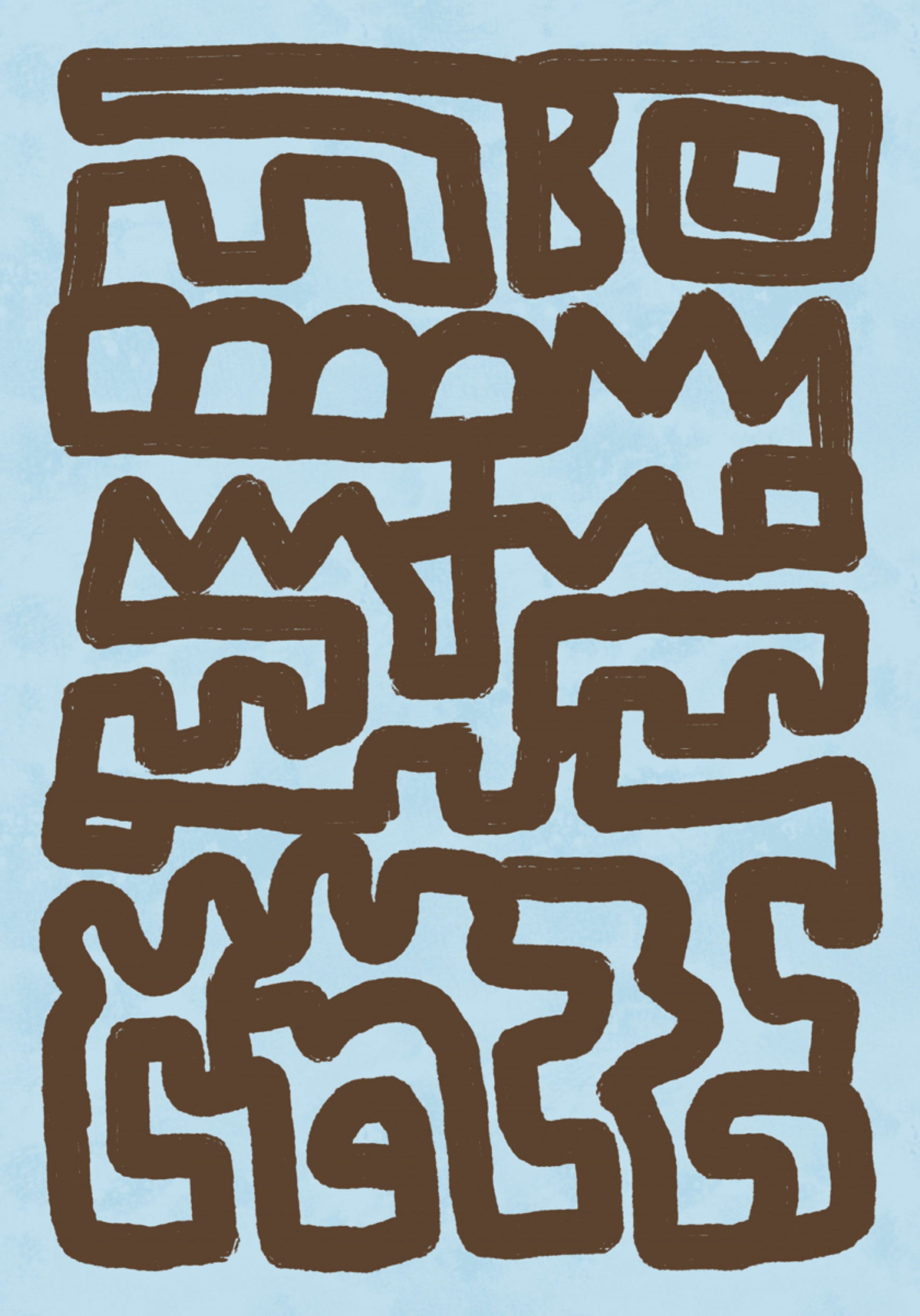 Laberinto tribal moderno