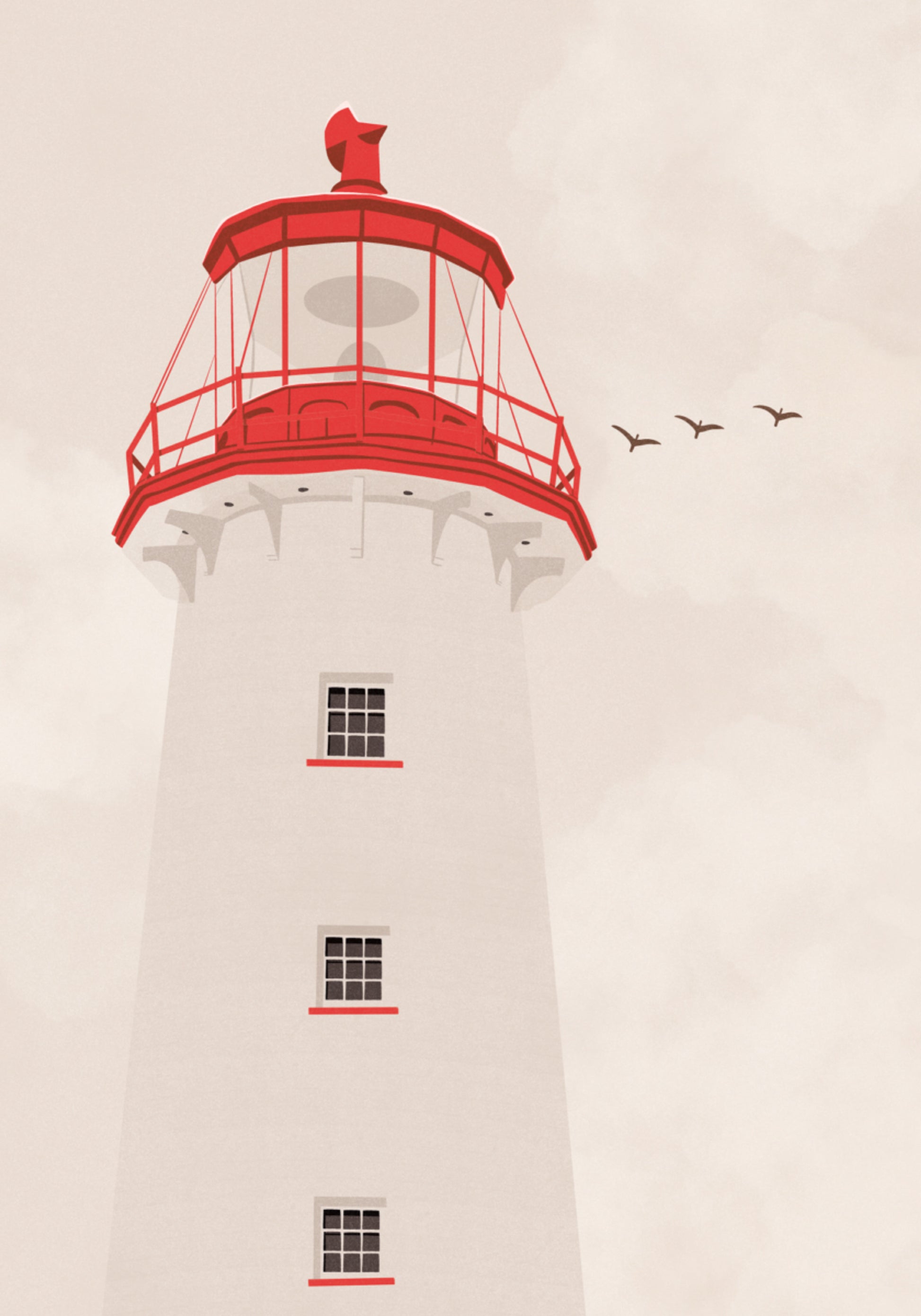 Faro Rojo Costero