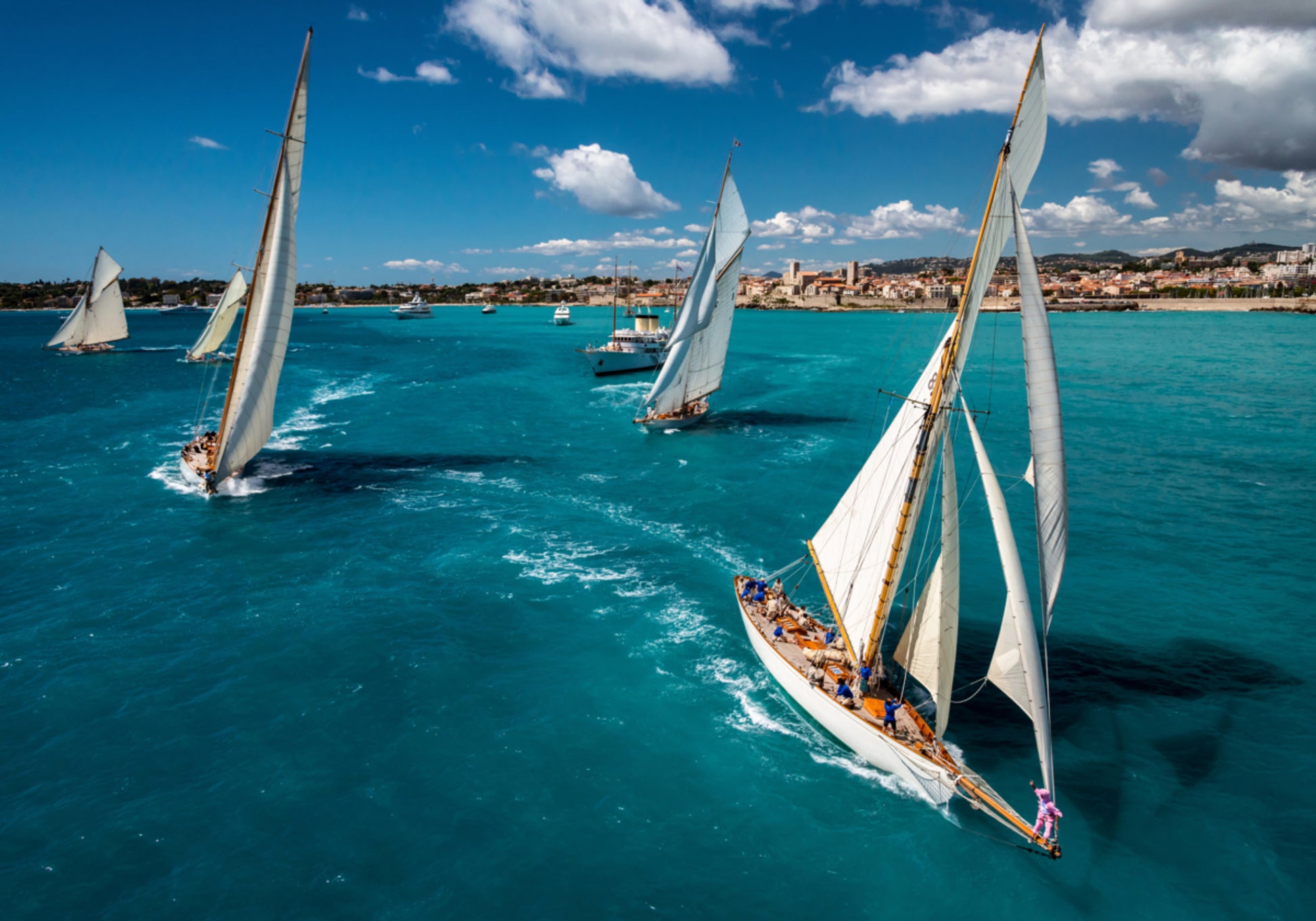 Regata De Vela Mar Turquesa