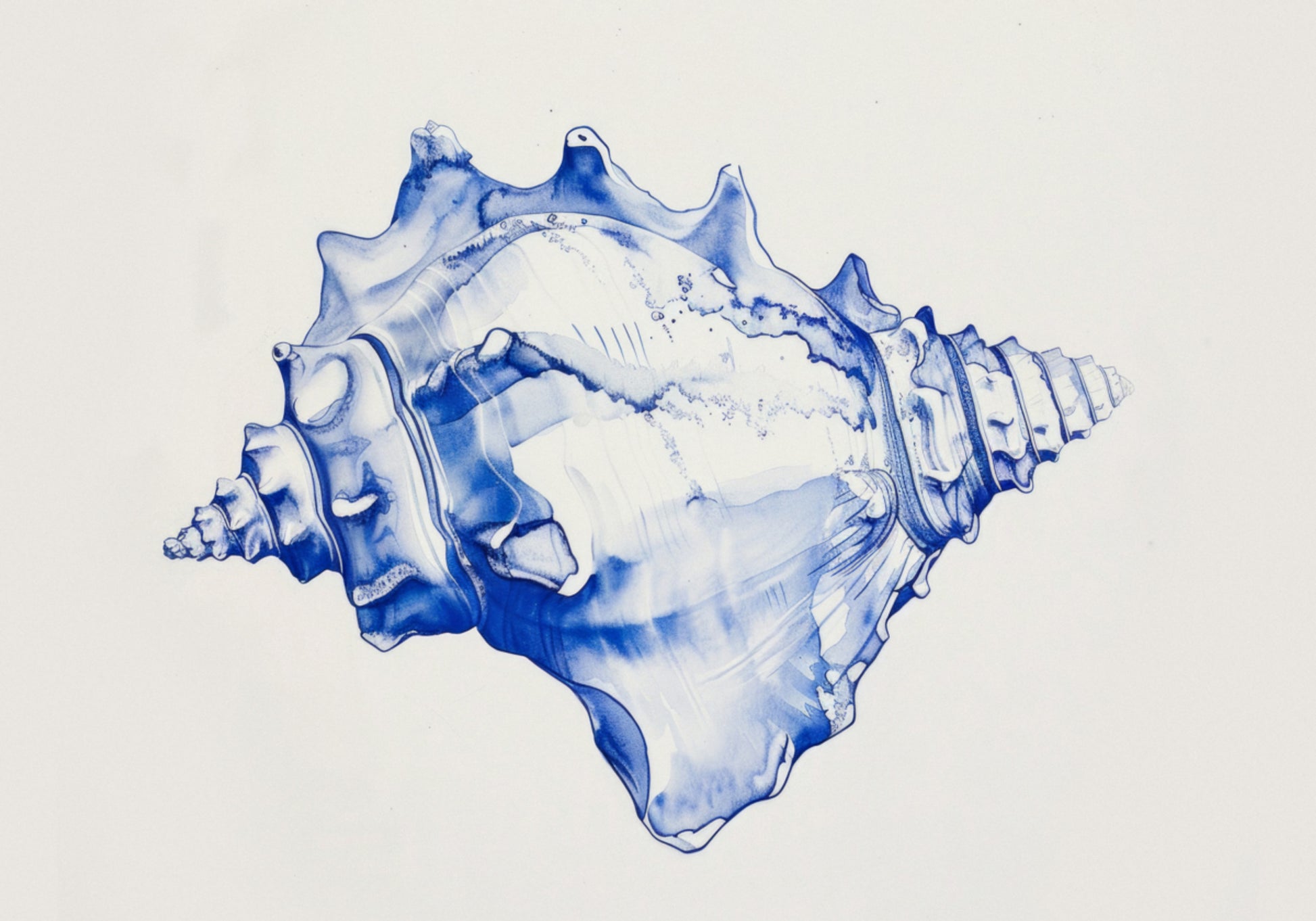 Armonía de la caracola azul