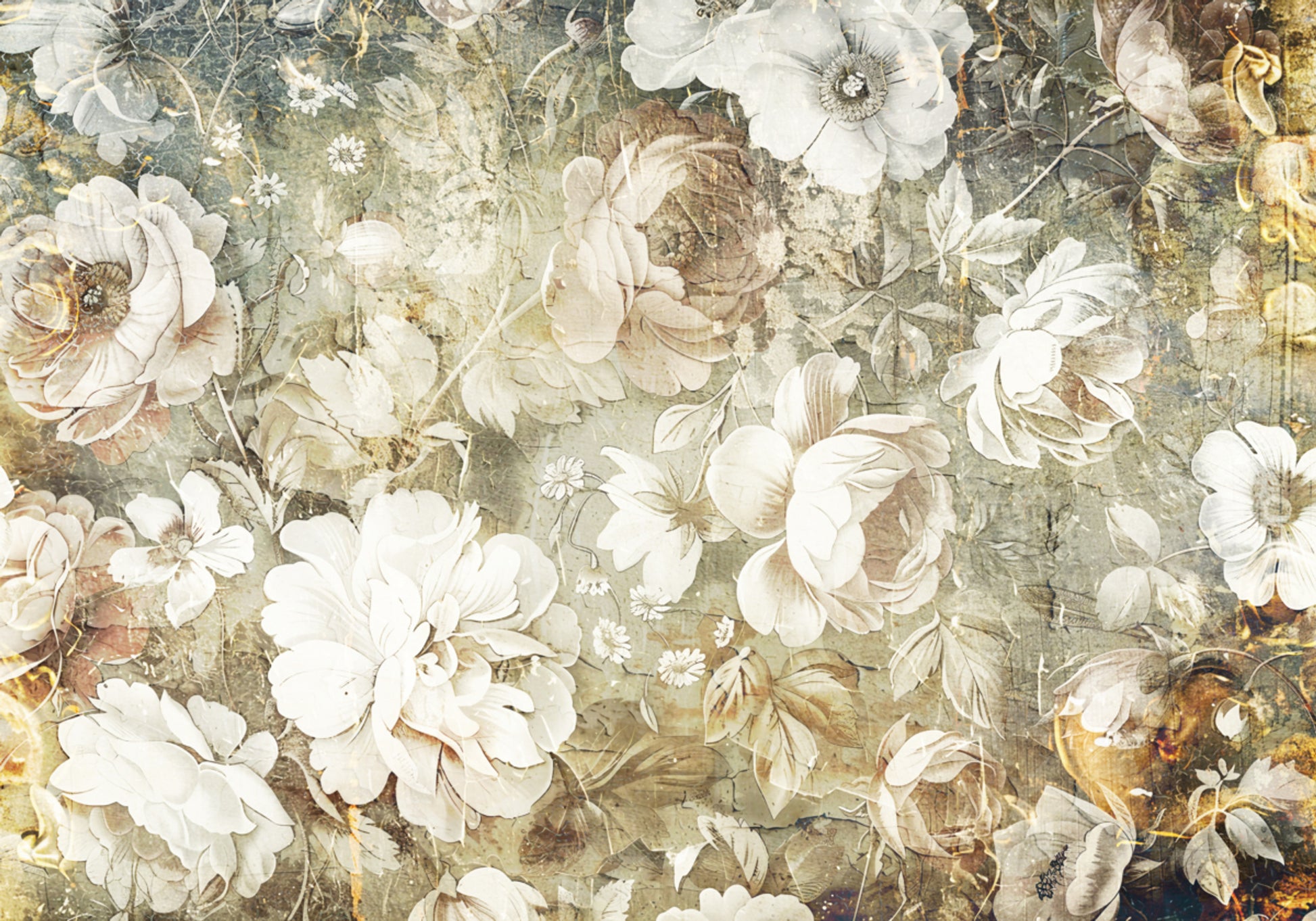 Elegancia floral vintage