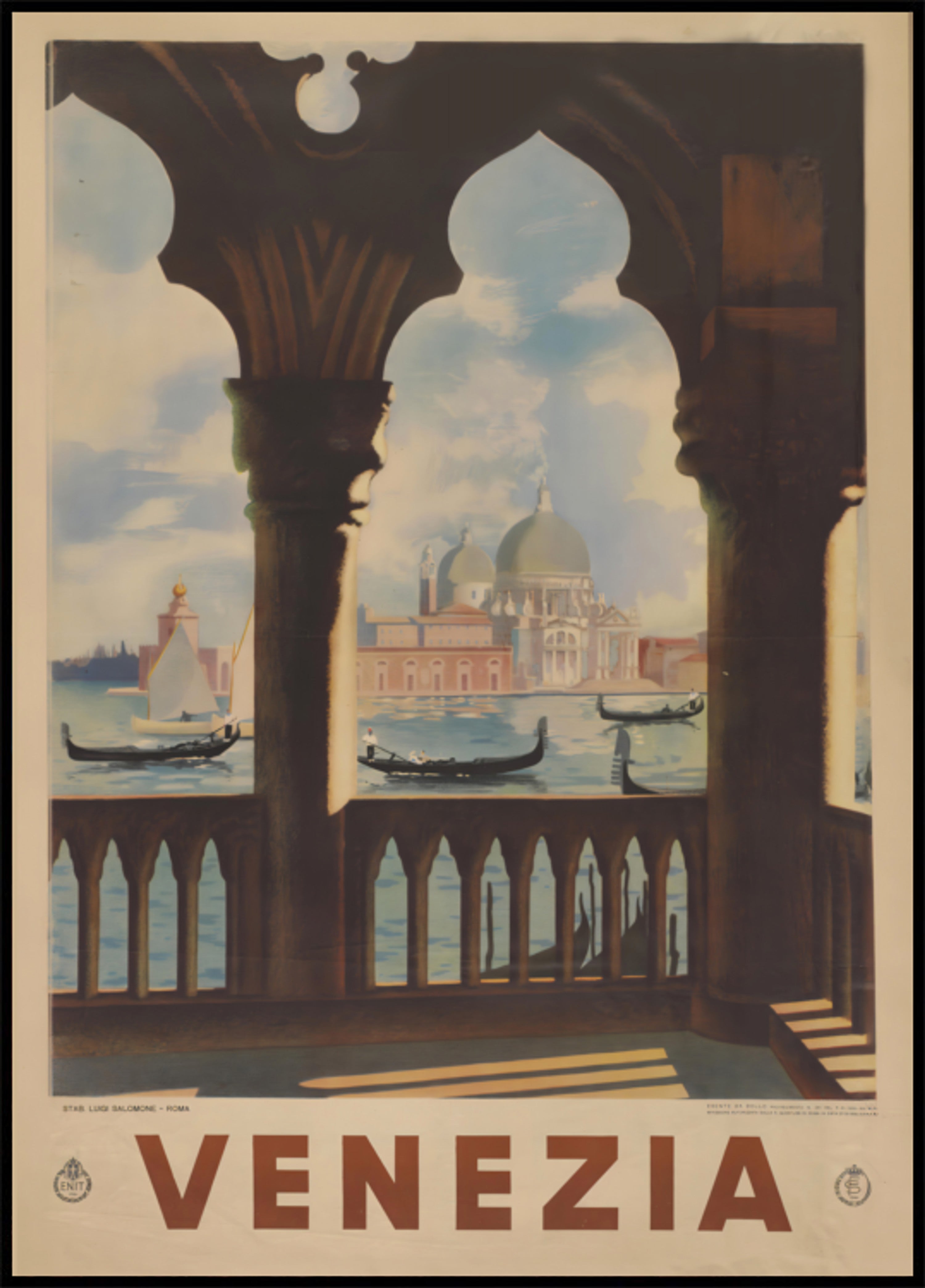 Vista del Gran Canal de Venecia