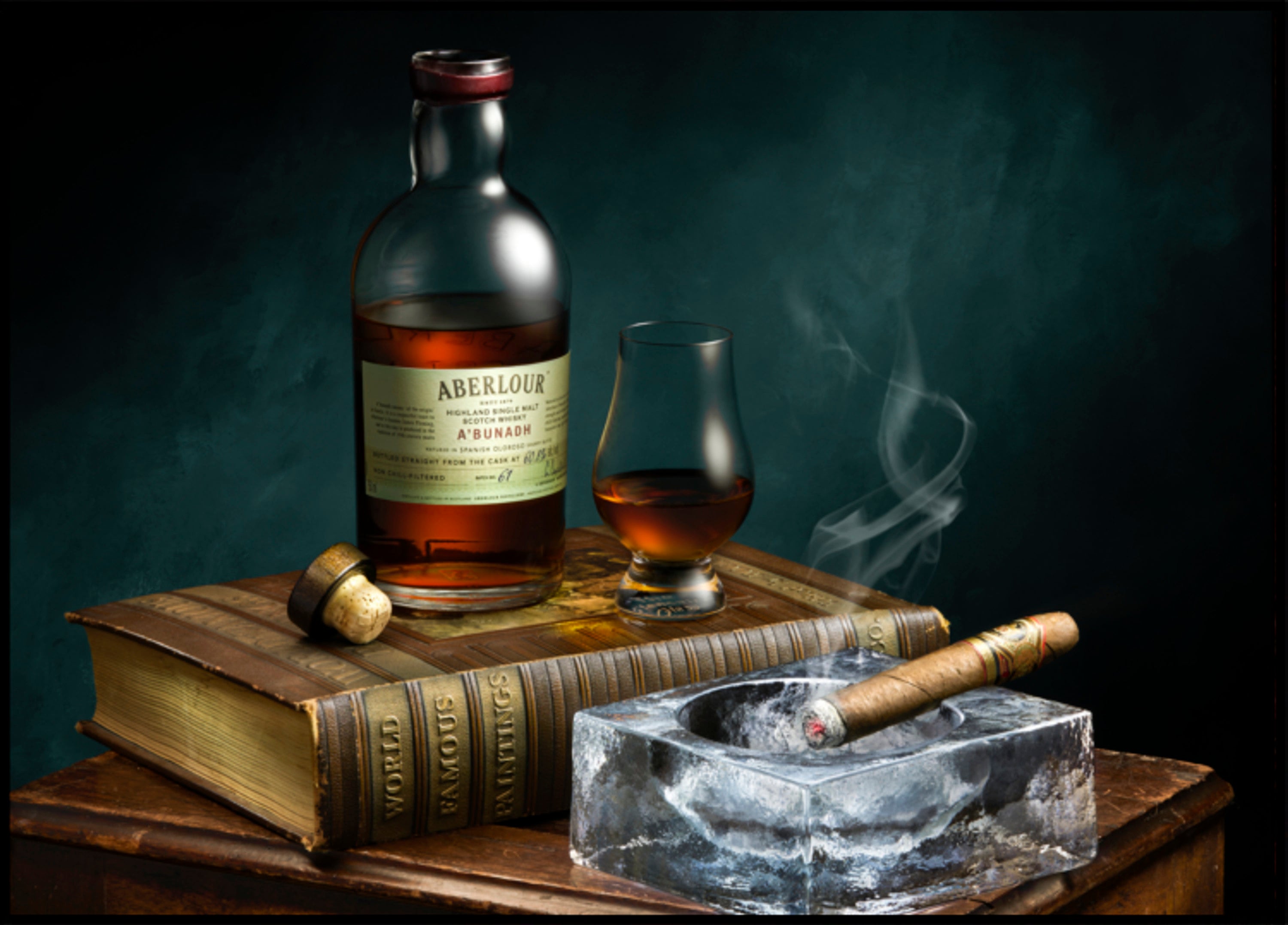 Libro de puros de whisky