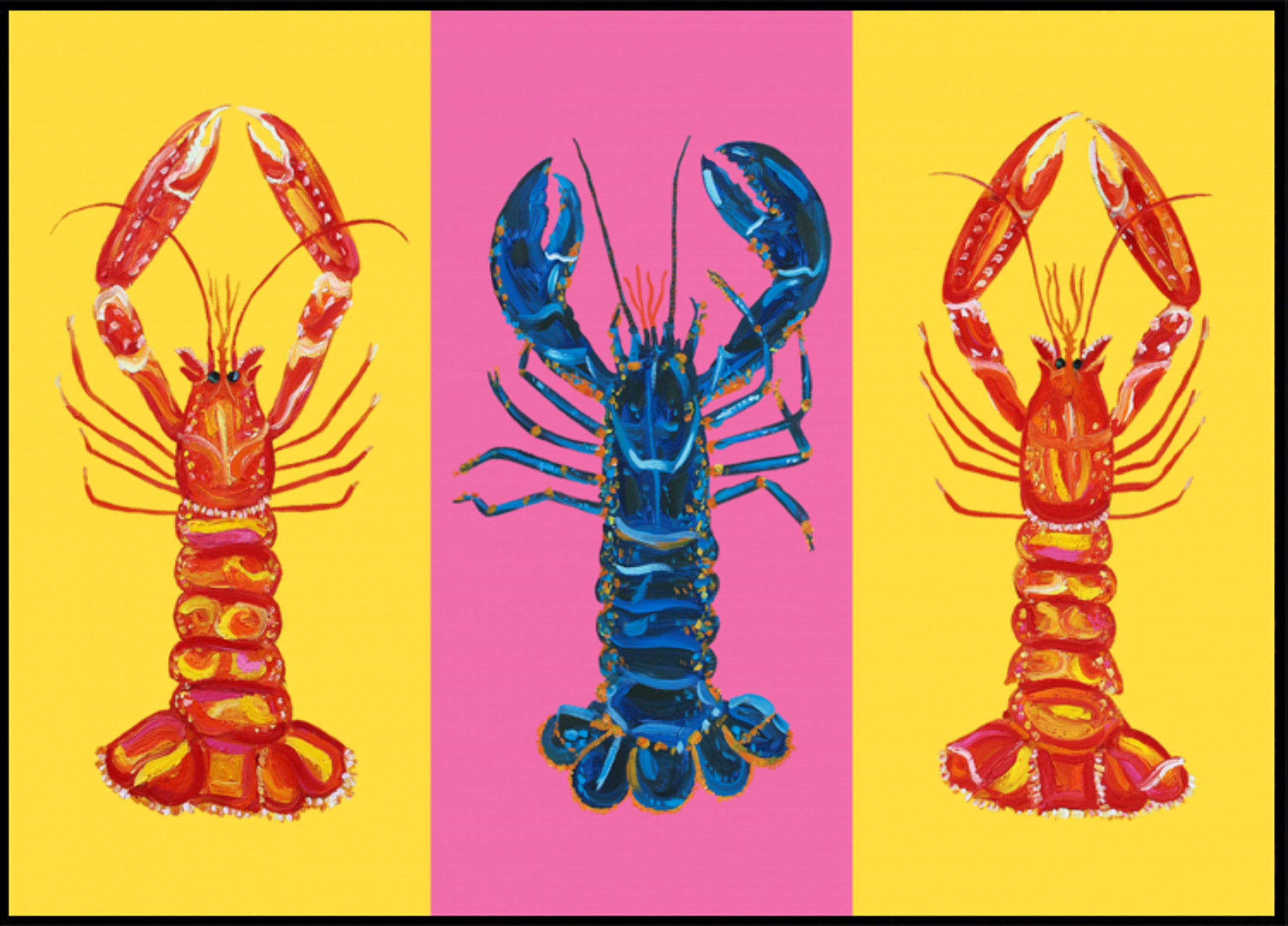 Langosta Langosta Pop Art 2