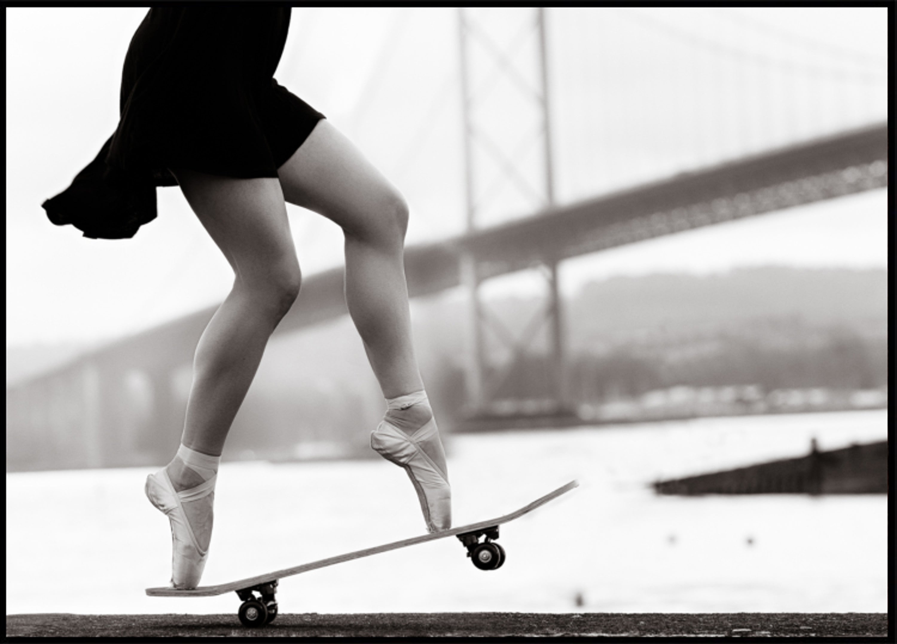 Puente de patinadora de ballet