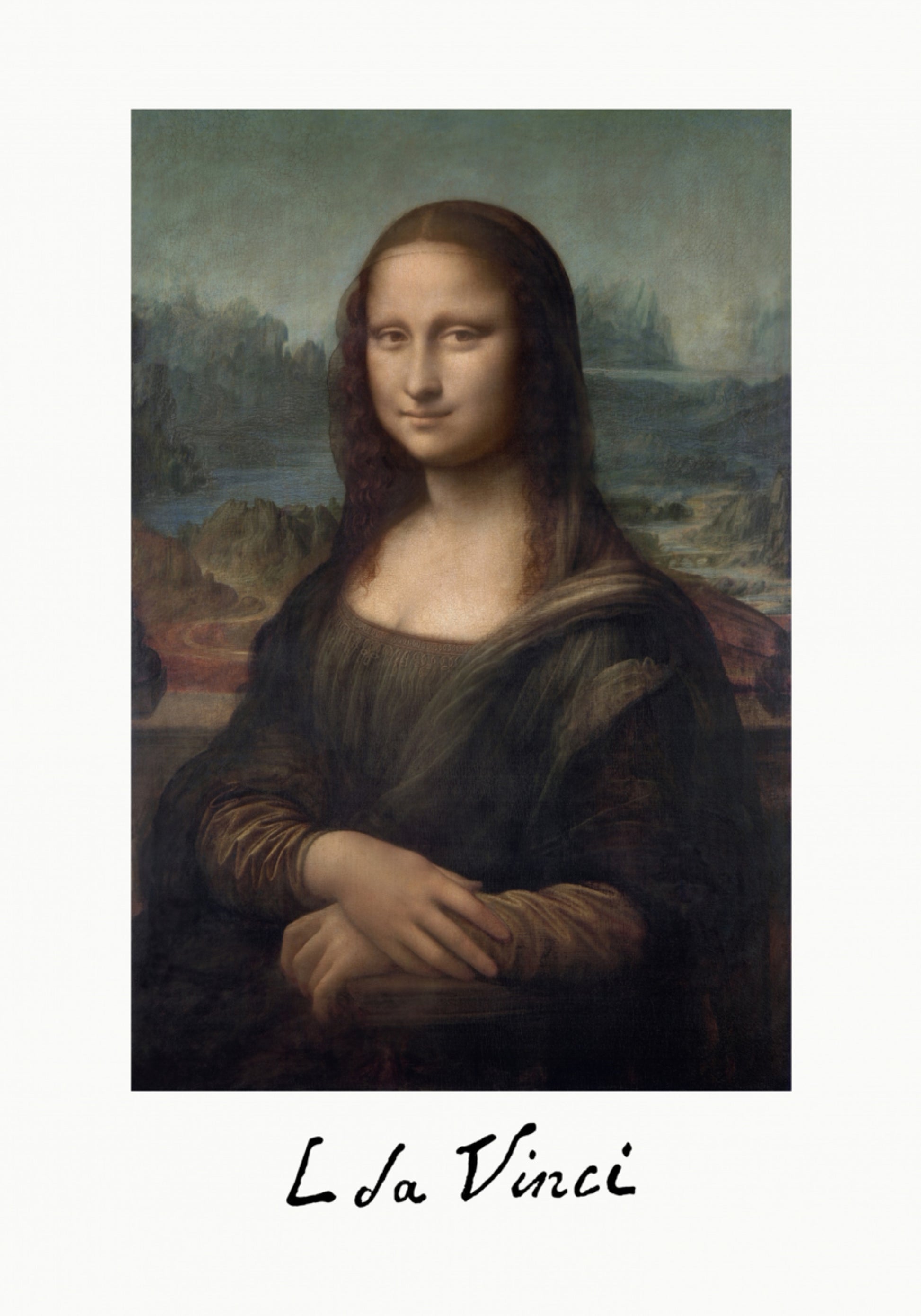 Firma de Mona Lisa Del Giocondo (1503-1506)