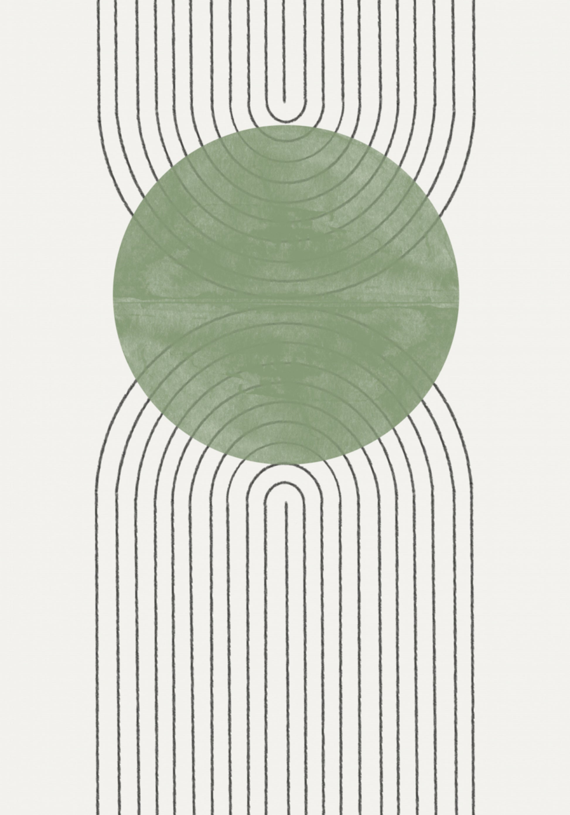 Flujo de armonía verde