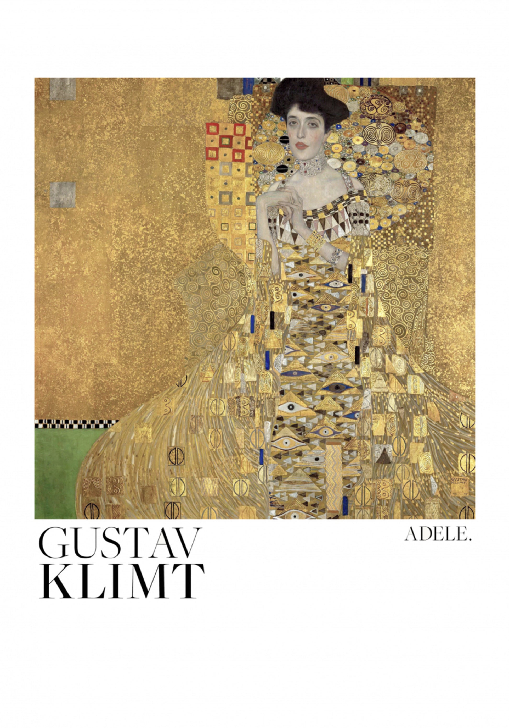 Retrato de Adele Bloch Bauer I (1907) Póster
