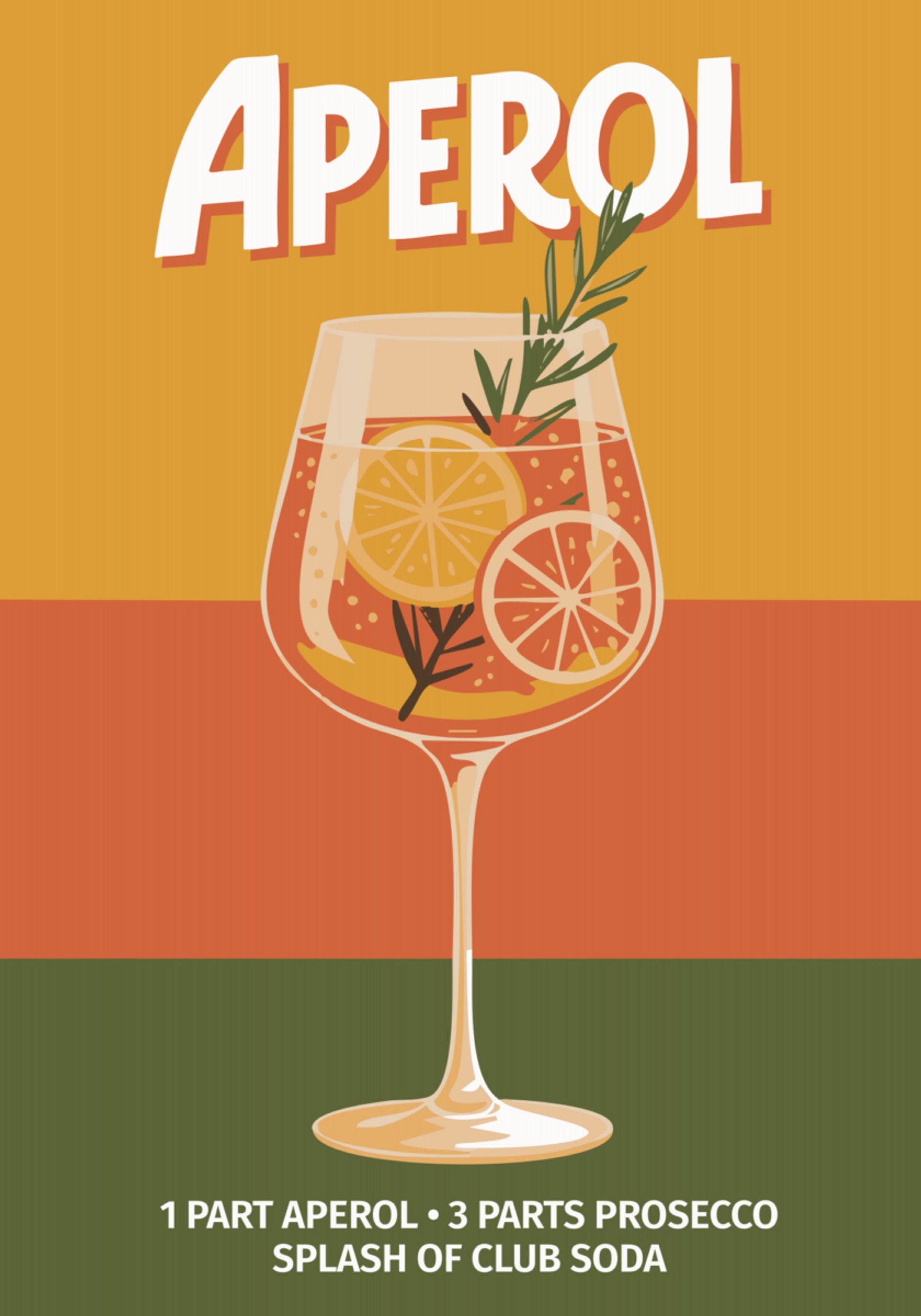 Receta de spritz de naranja