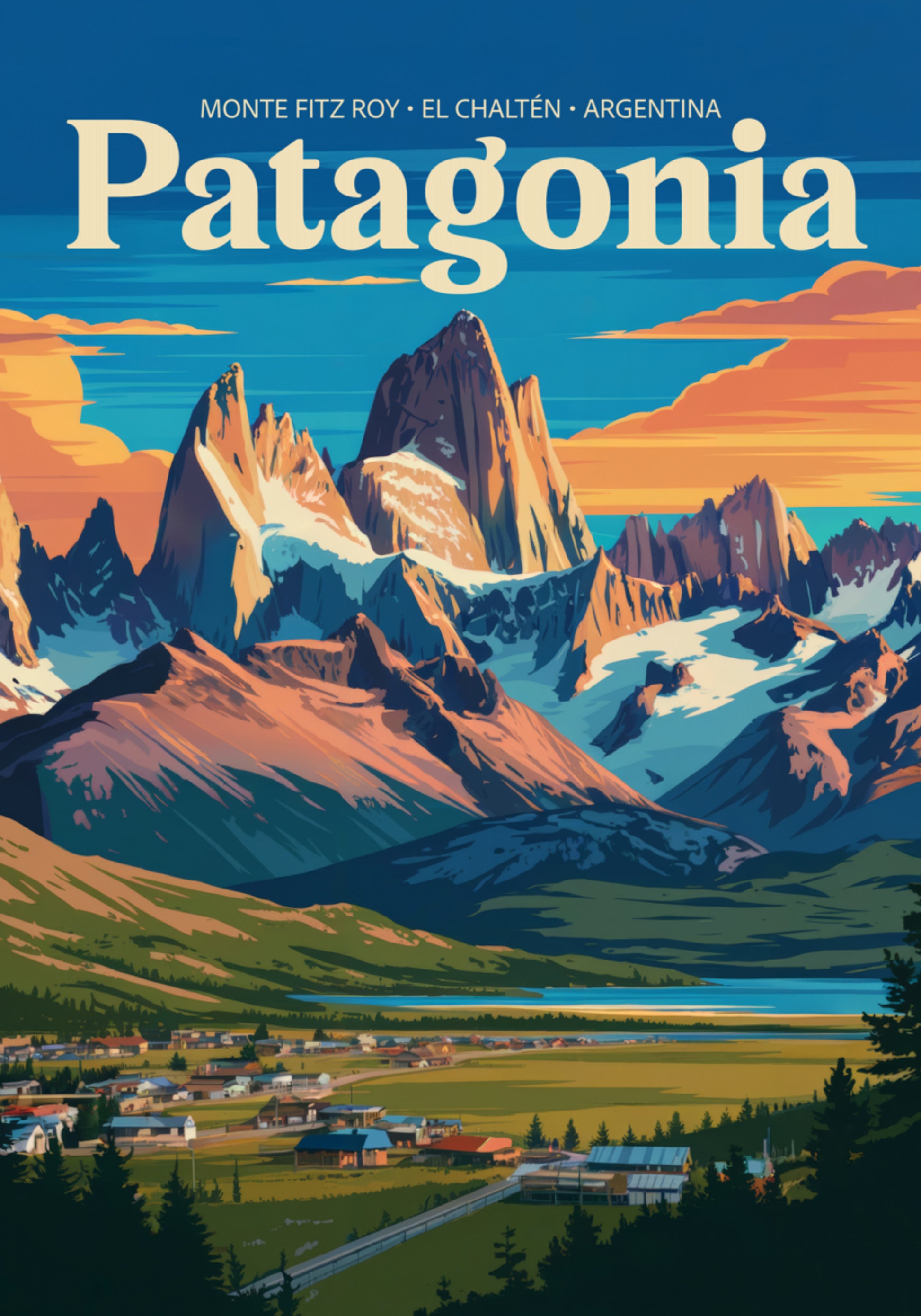Resplandor del Valle de El Chaltén
