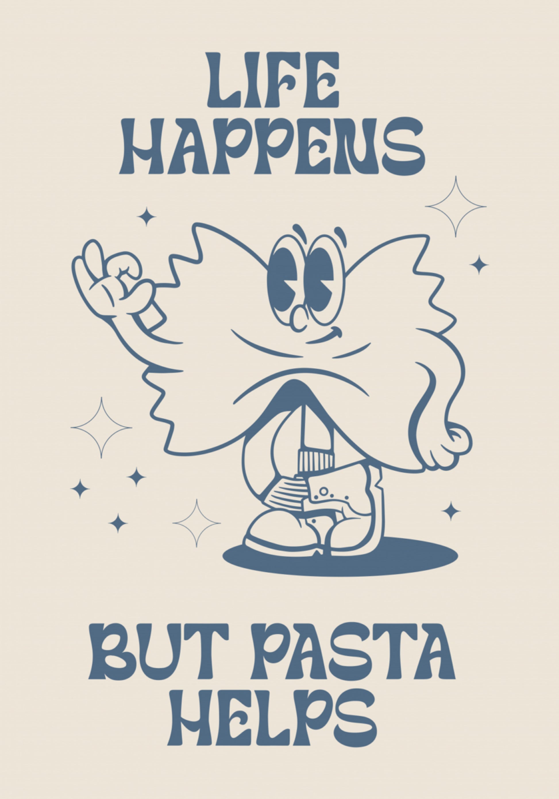 La pasta Life Happens ayuda