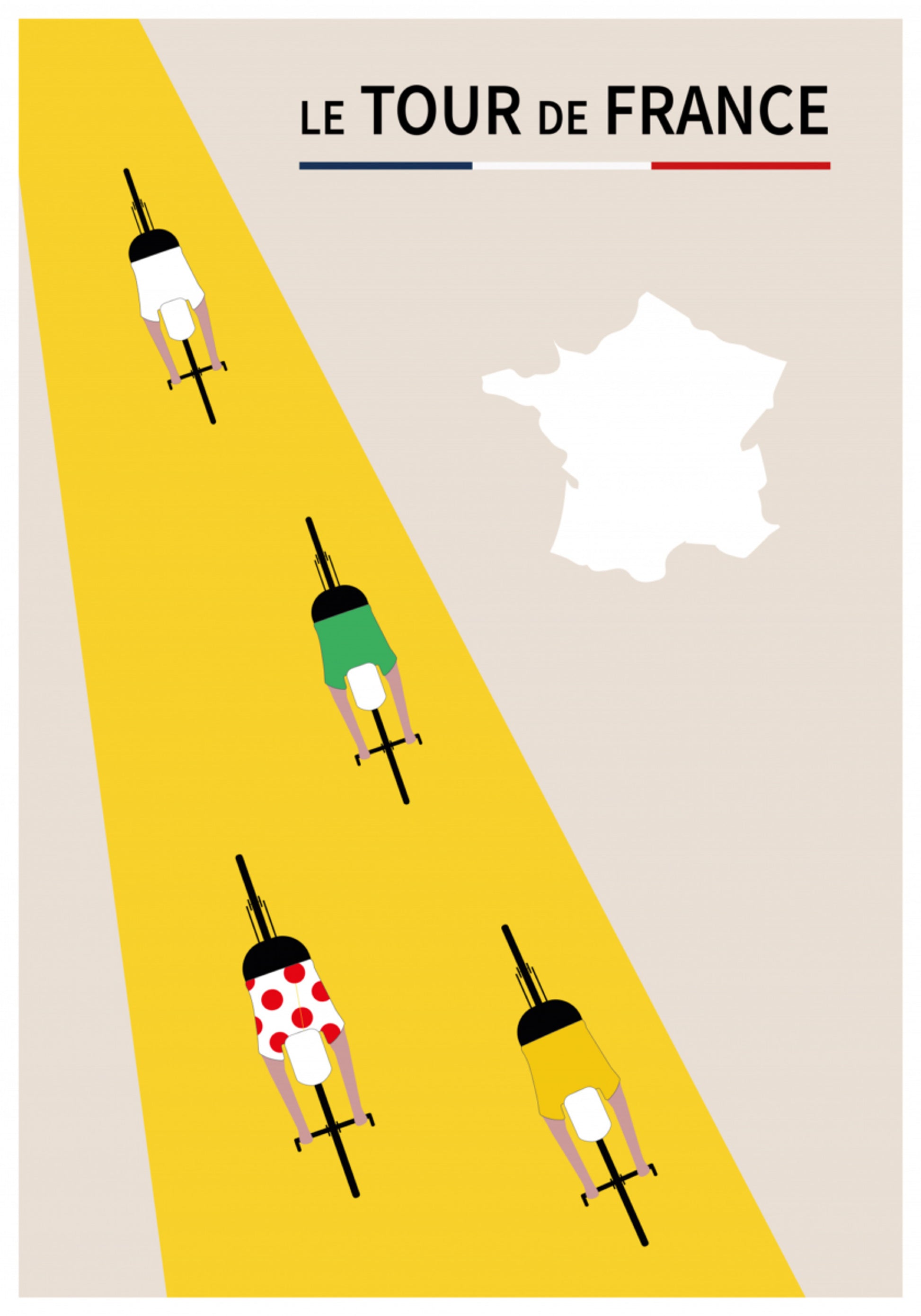 Ciclistas del Tour de Francia