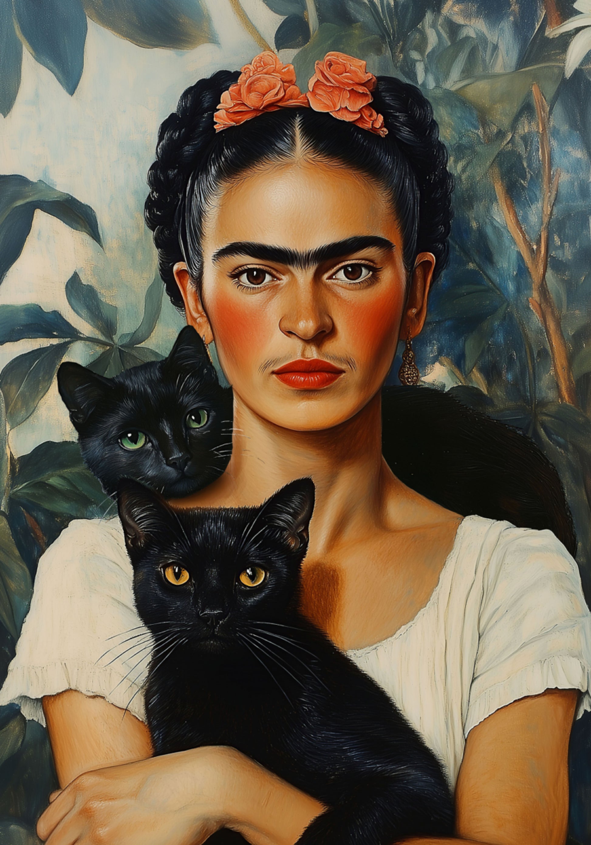 frida y gatos