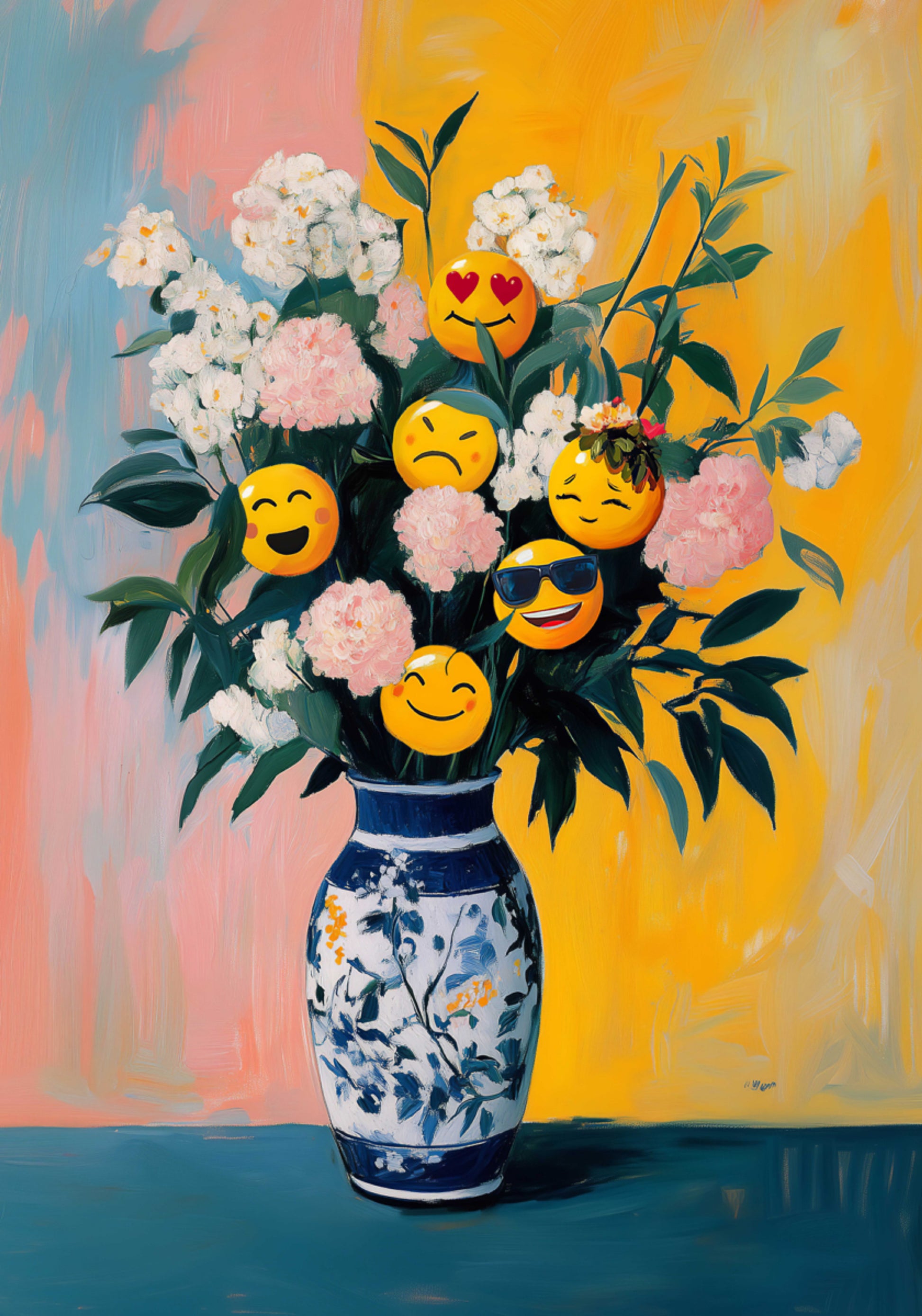 Emojis florales