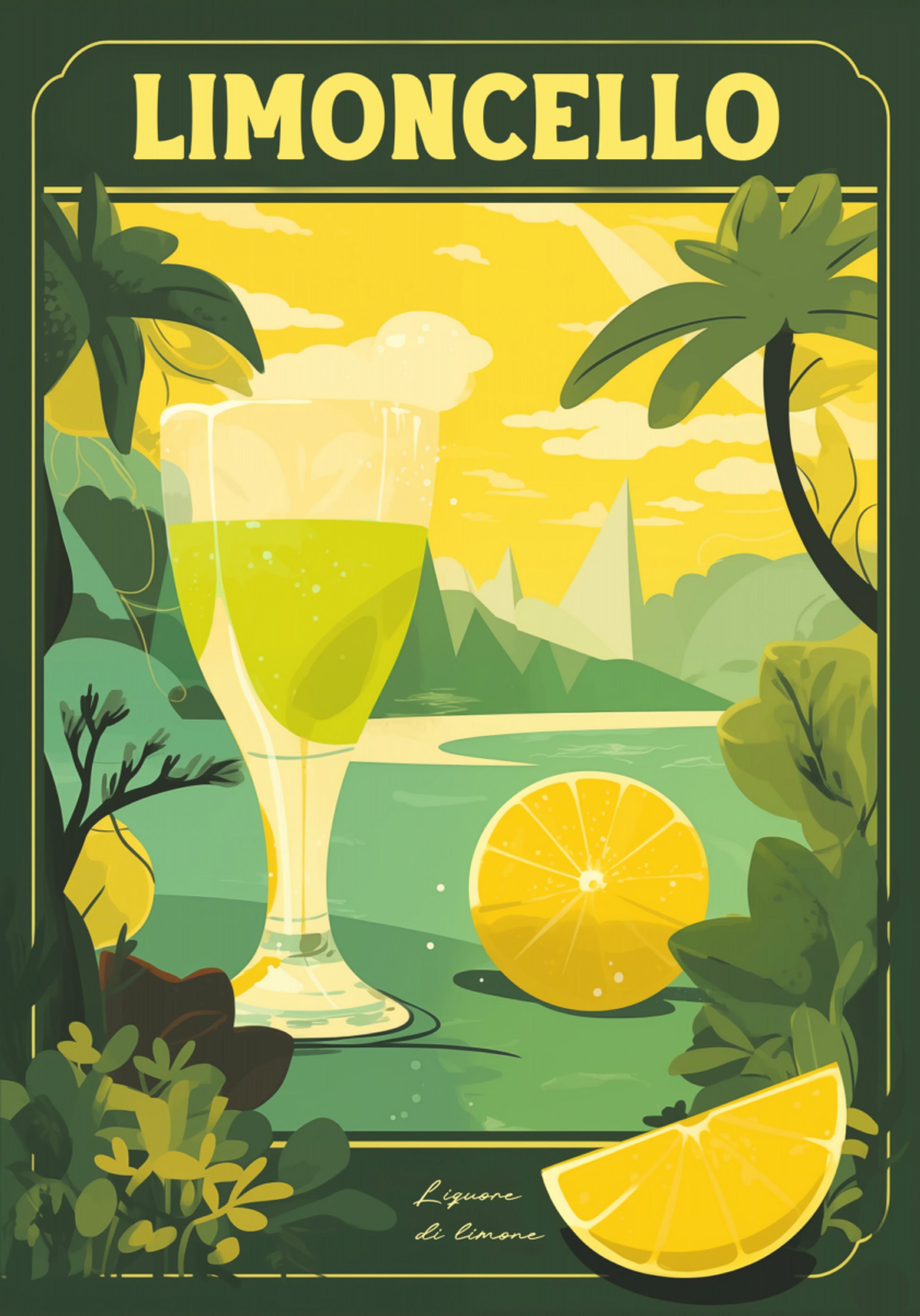 Limoncello Paisaje De Limón