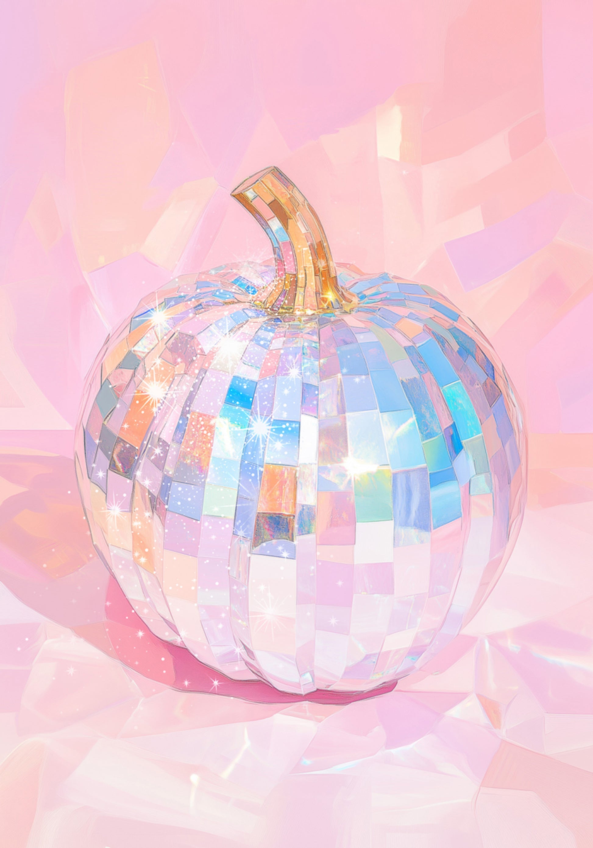 Calabaza disco iridiscente