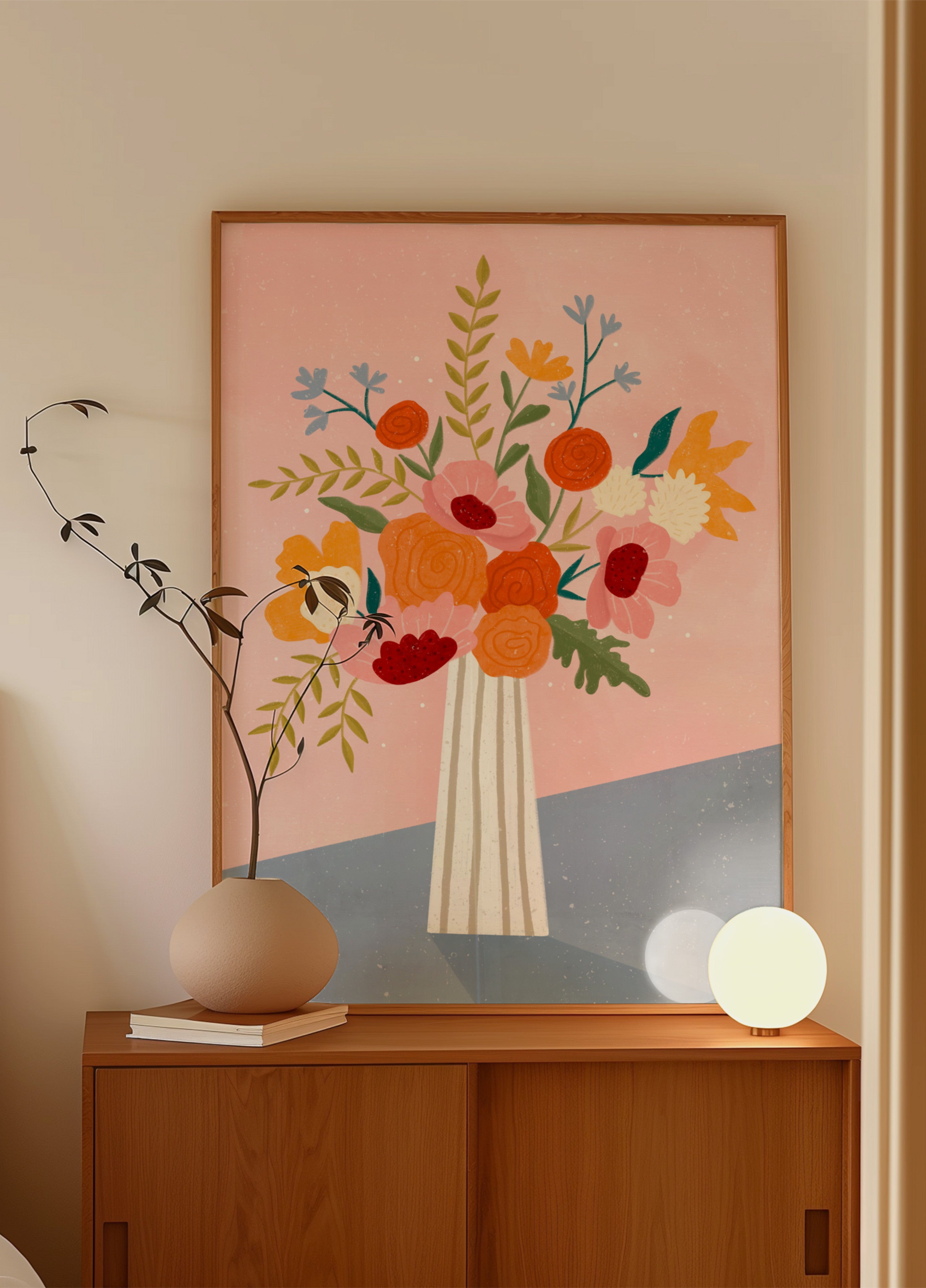 Arreglo floral moderno