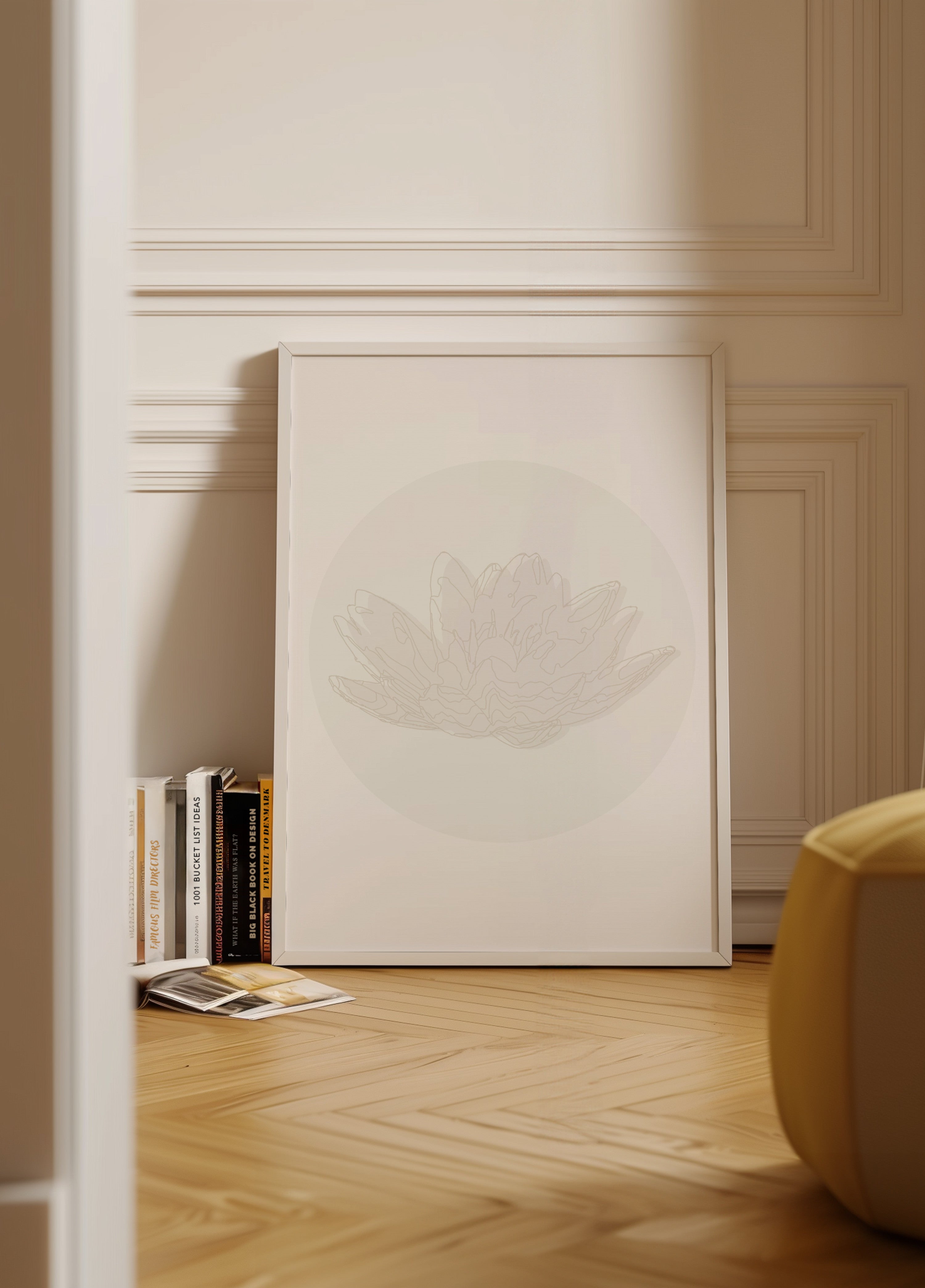 Flor de loto serena