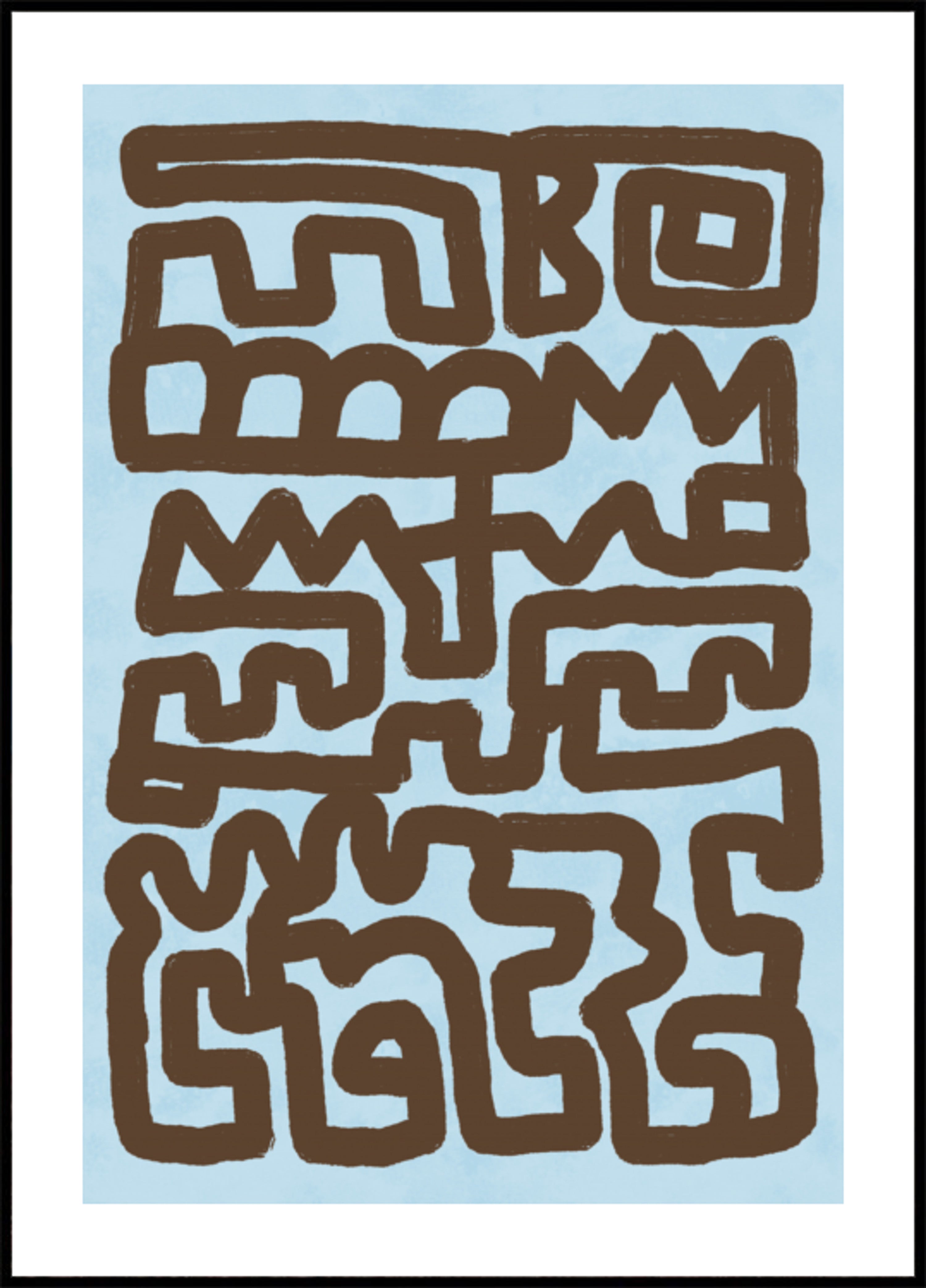 Laberinto tribal moderno