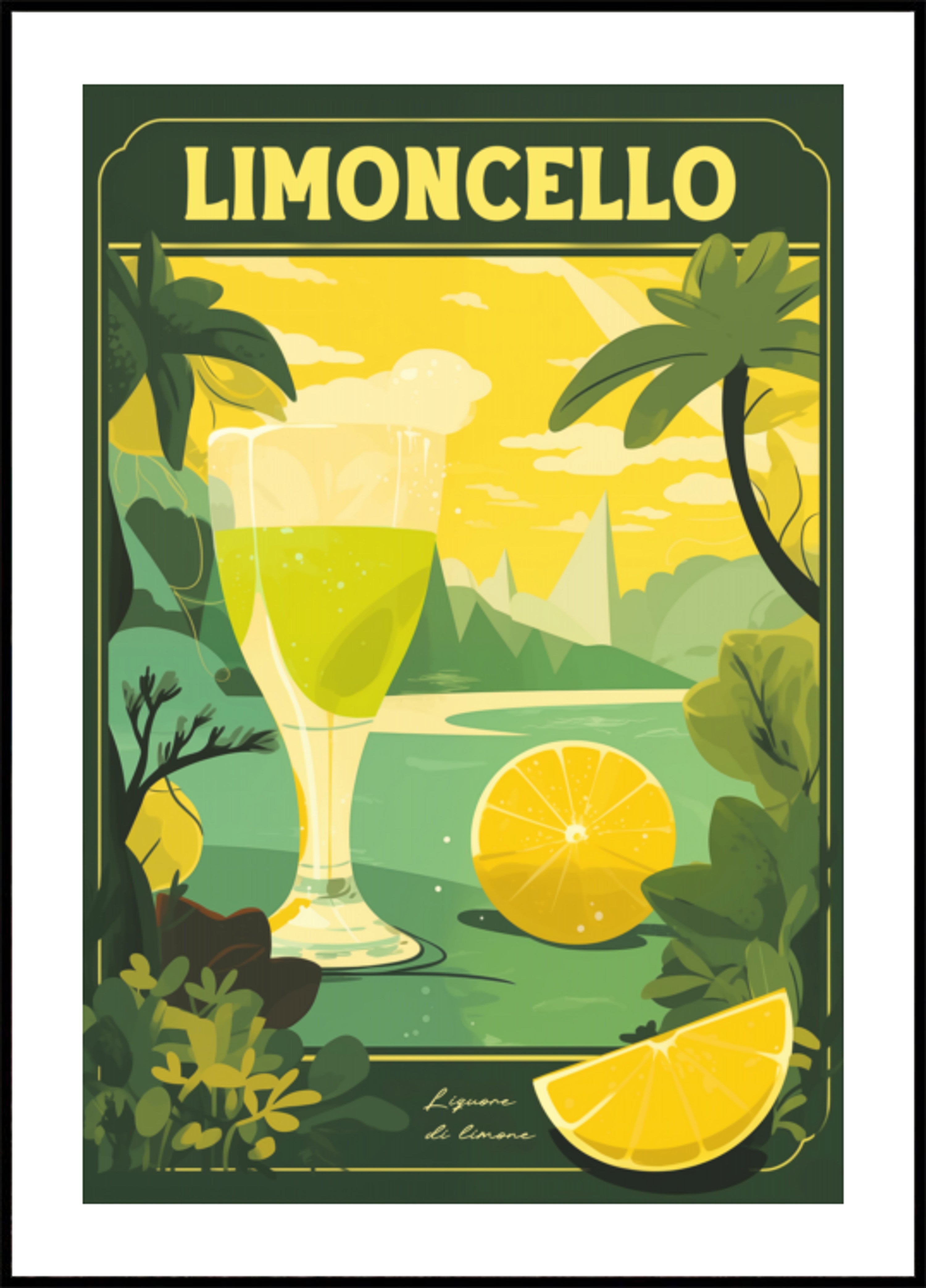 Limoncello Paisaje De Limón