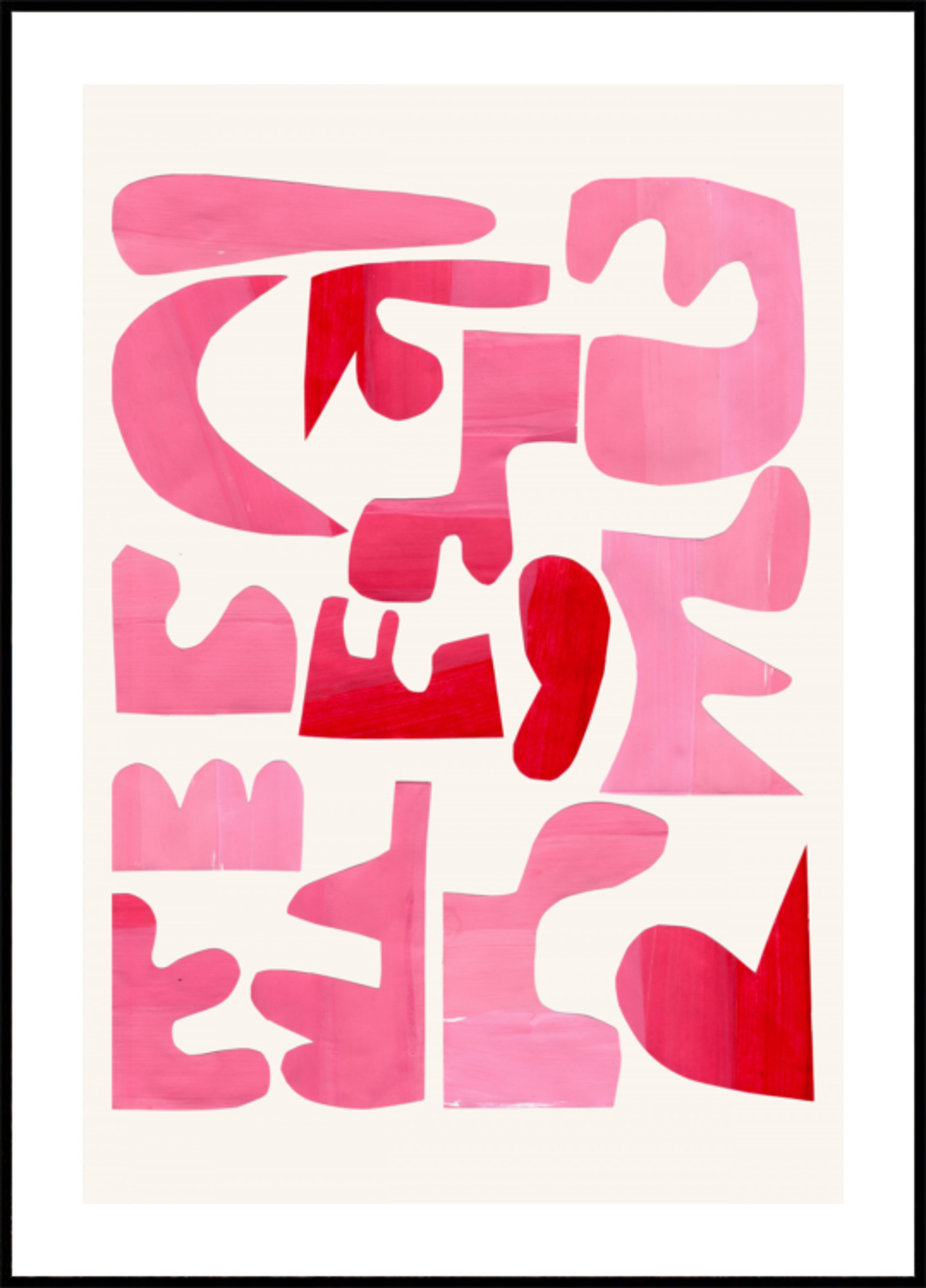 Formas rosadas audaces