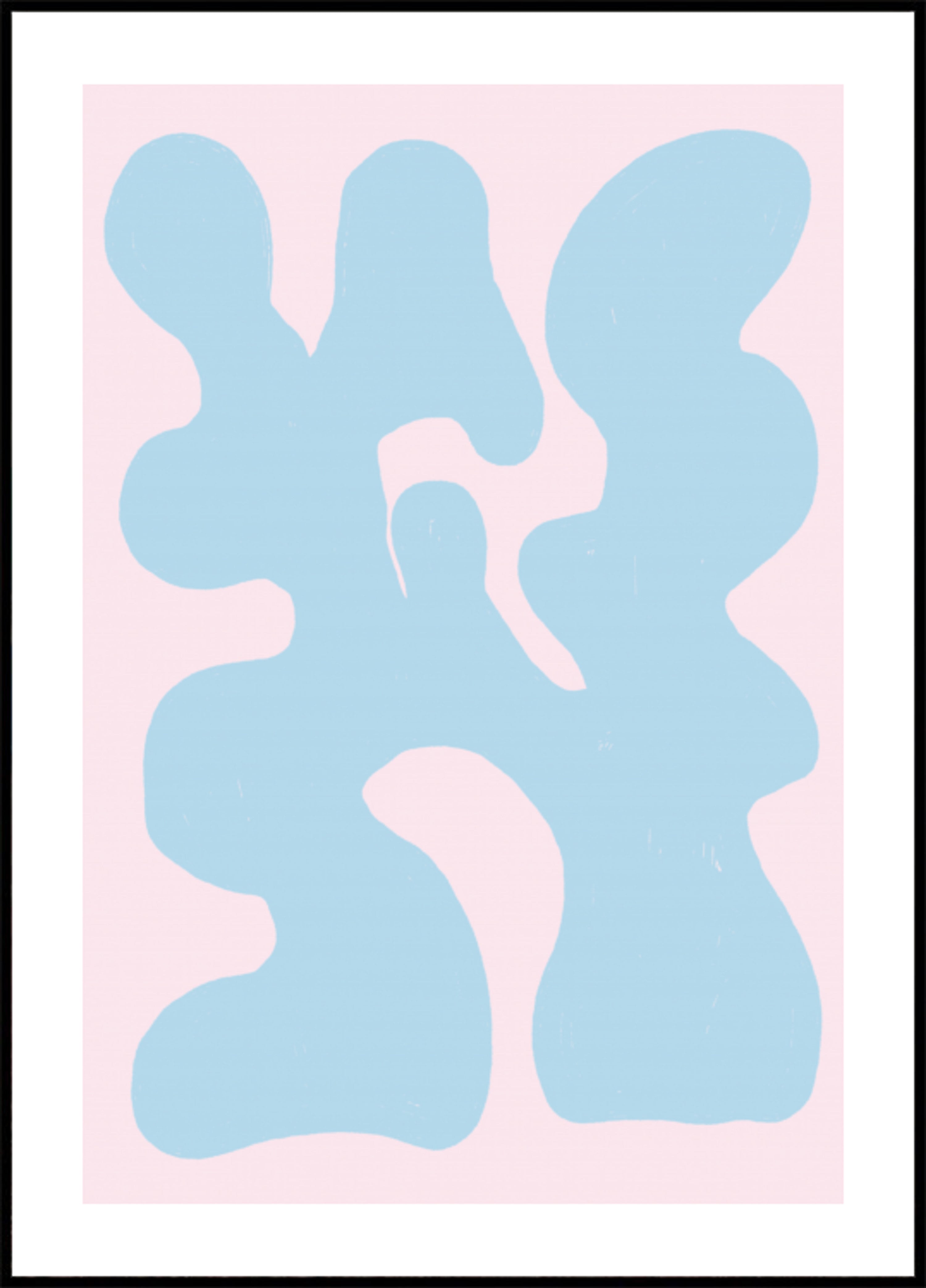 Abstracción pastel tranquila