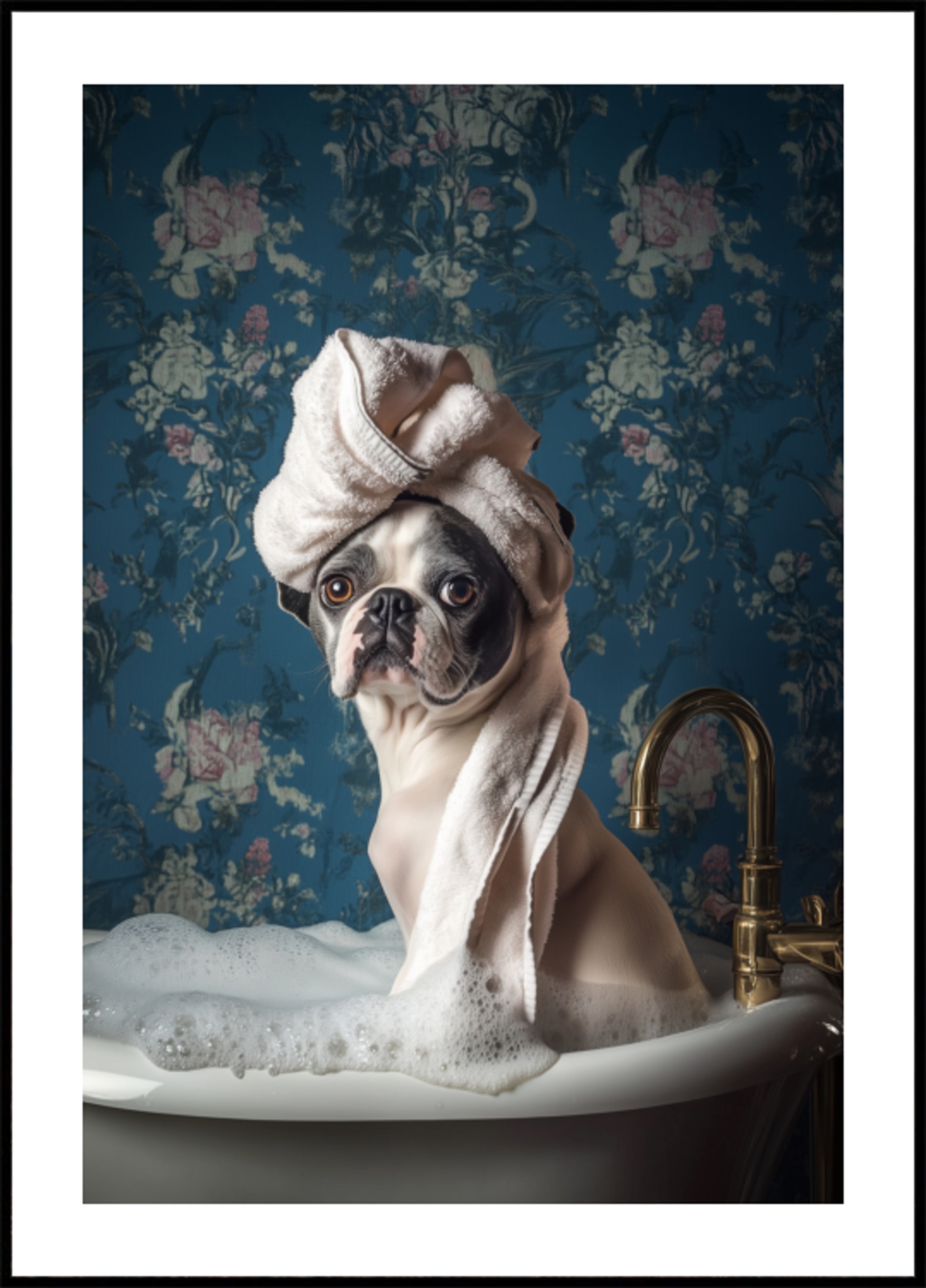 Baño para perros mimados