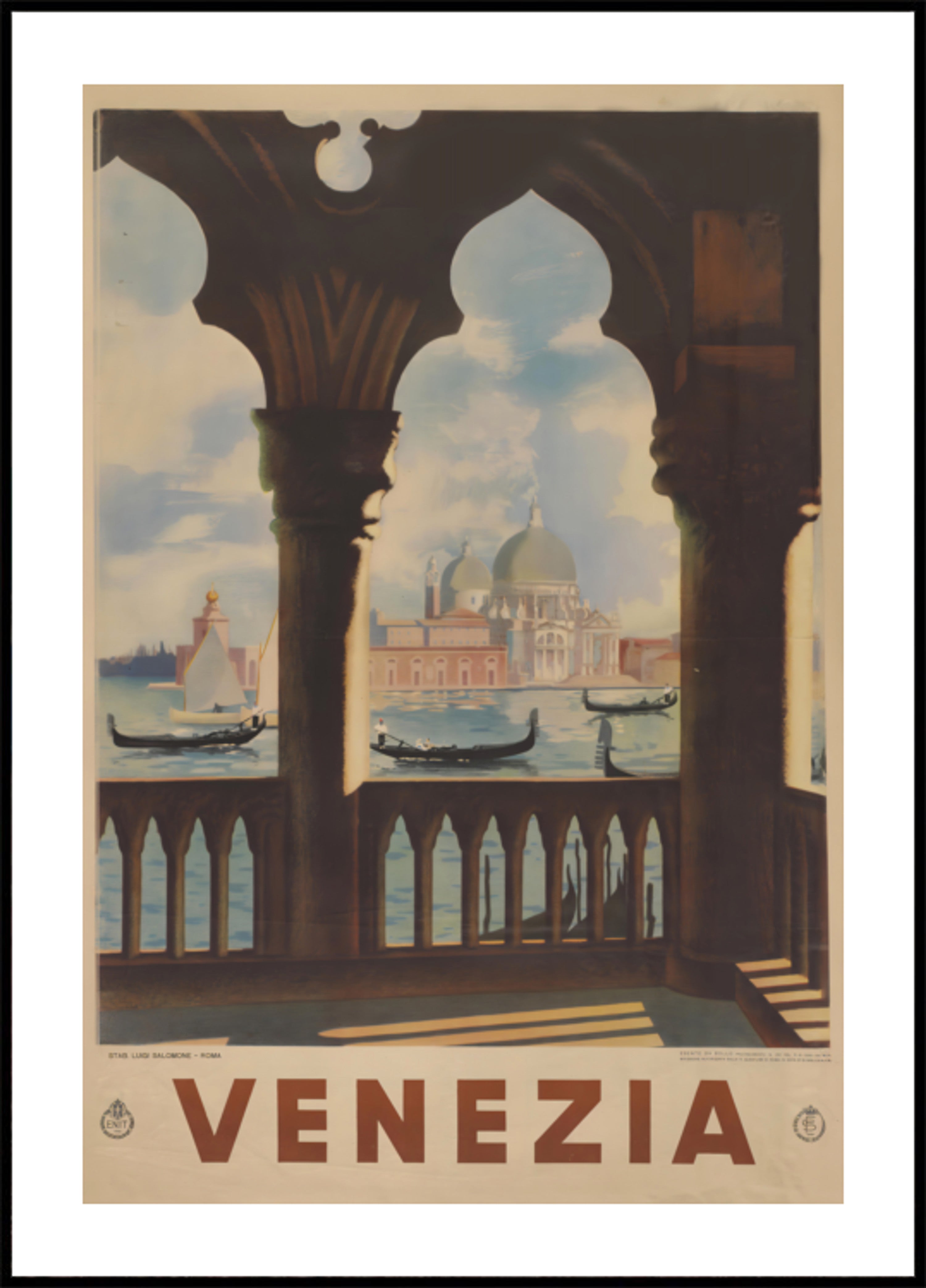 Vista del Gran Canal de Venecia