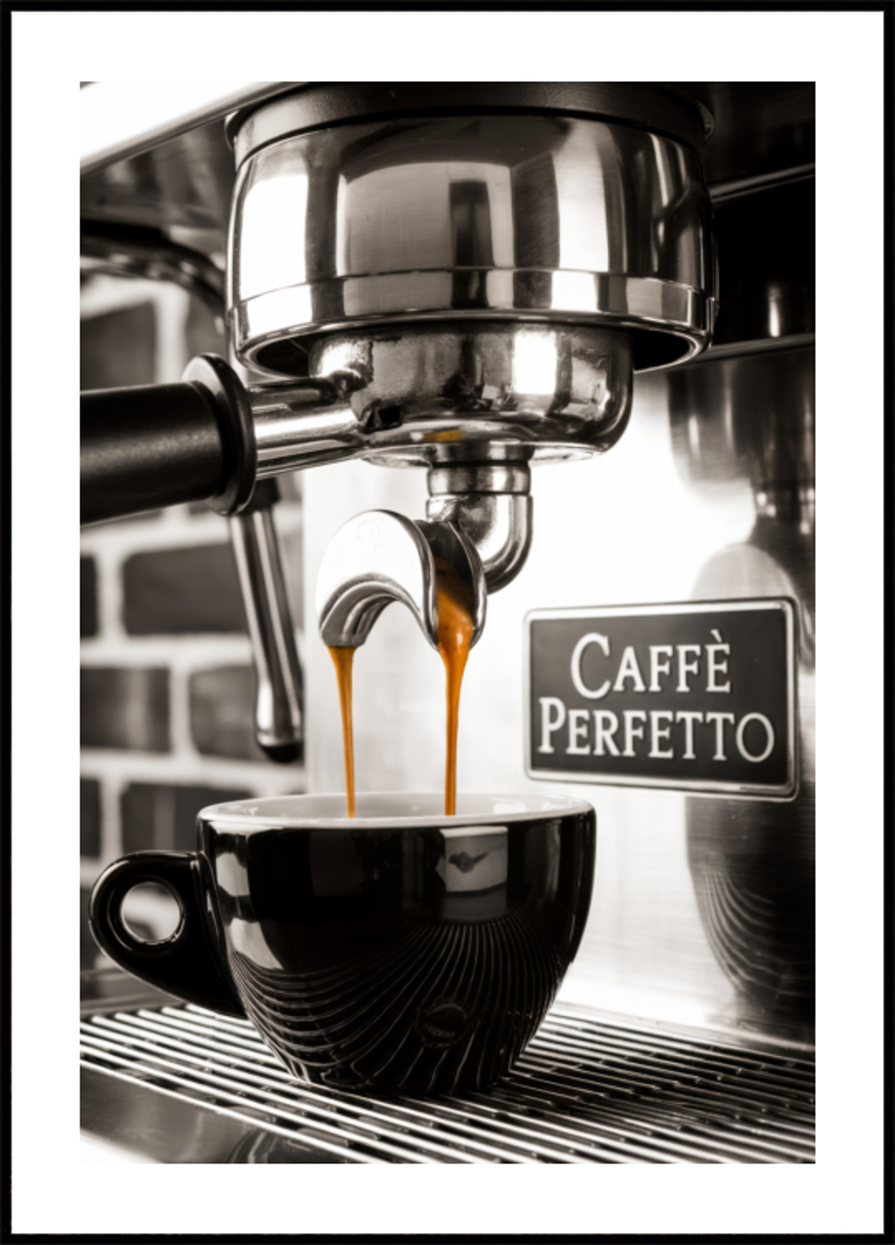 Momento perfecto del café expreso