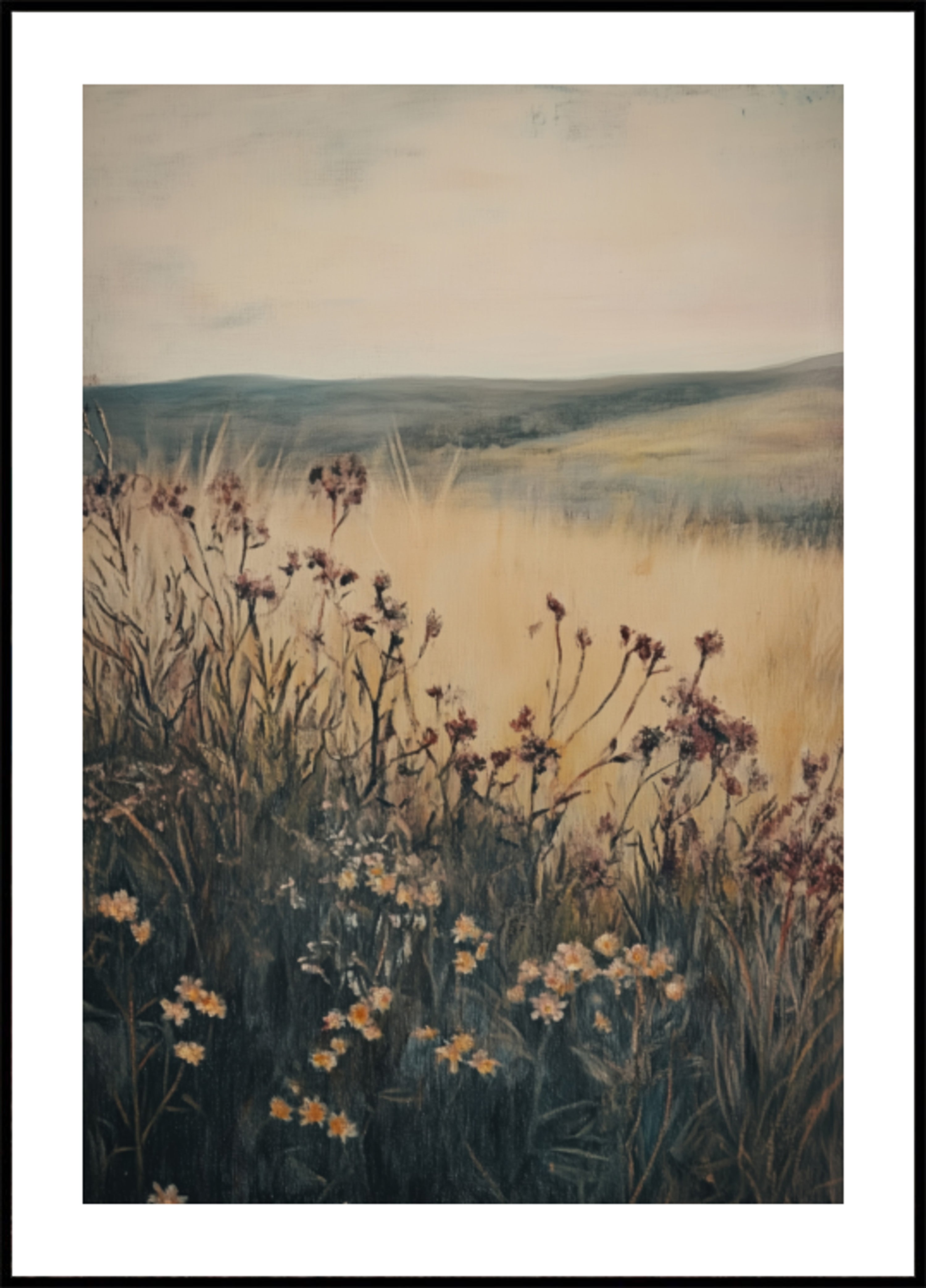 Flores de campo de verano