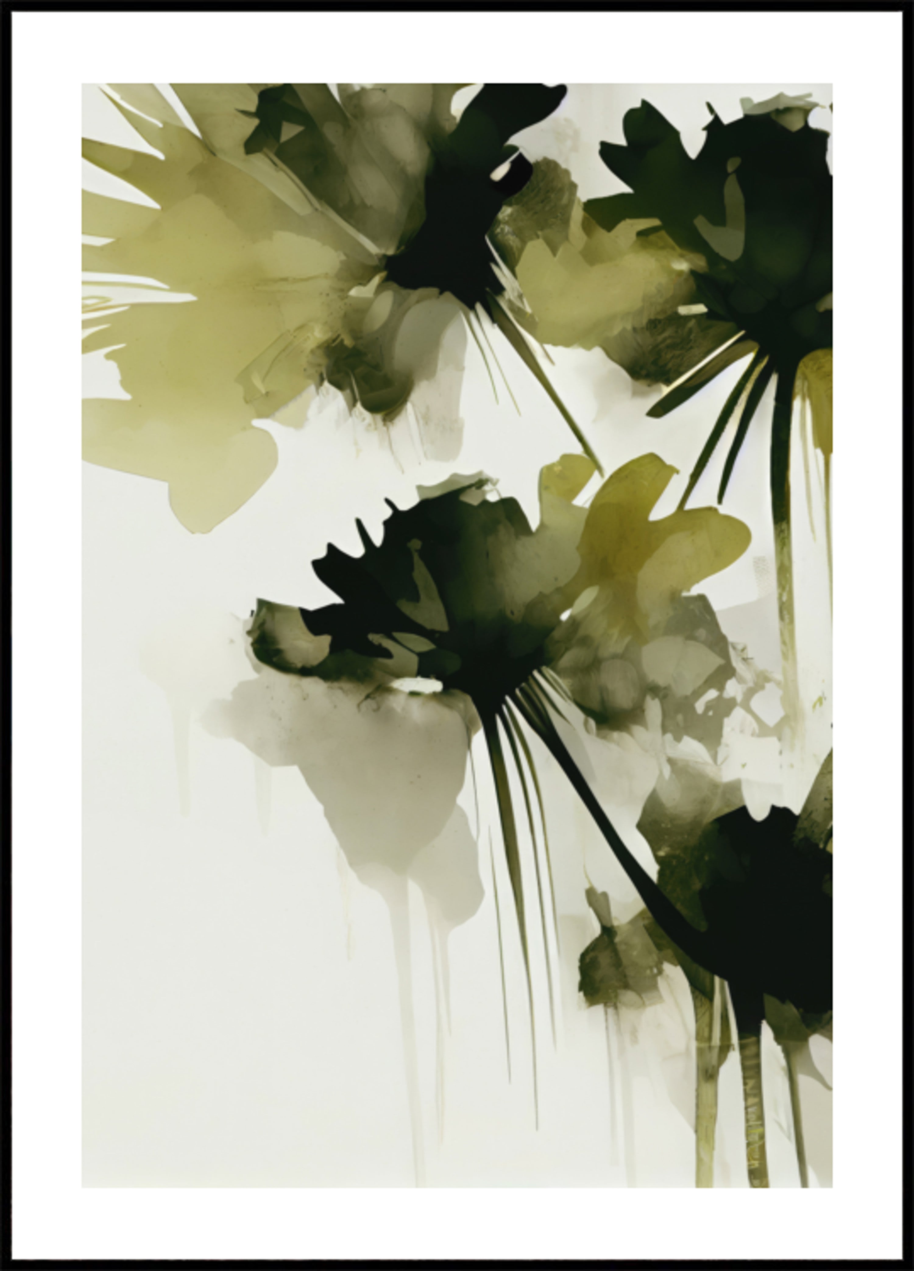 Danza de tonos florales