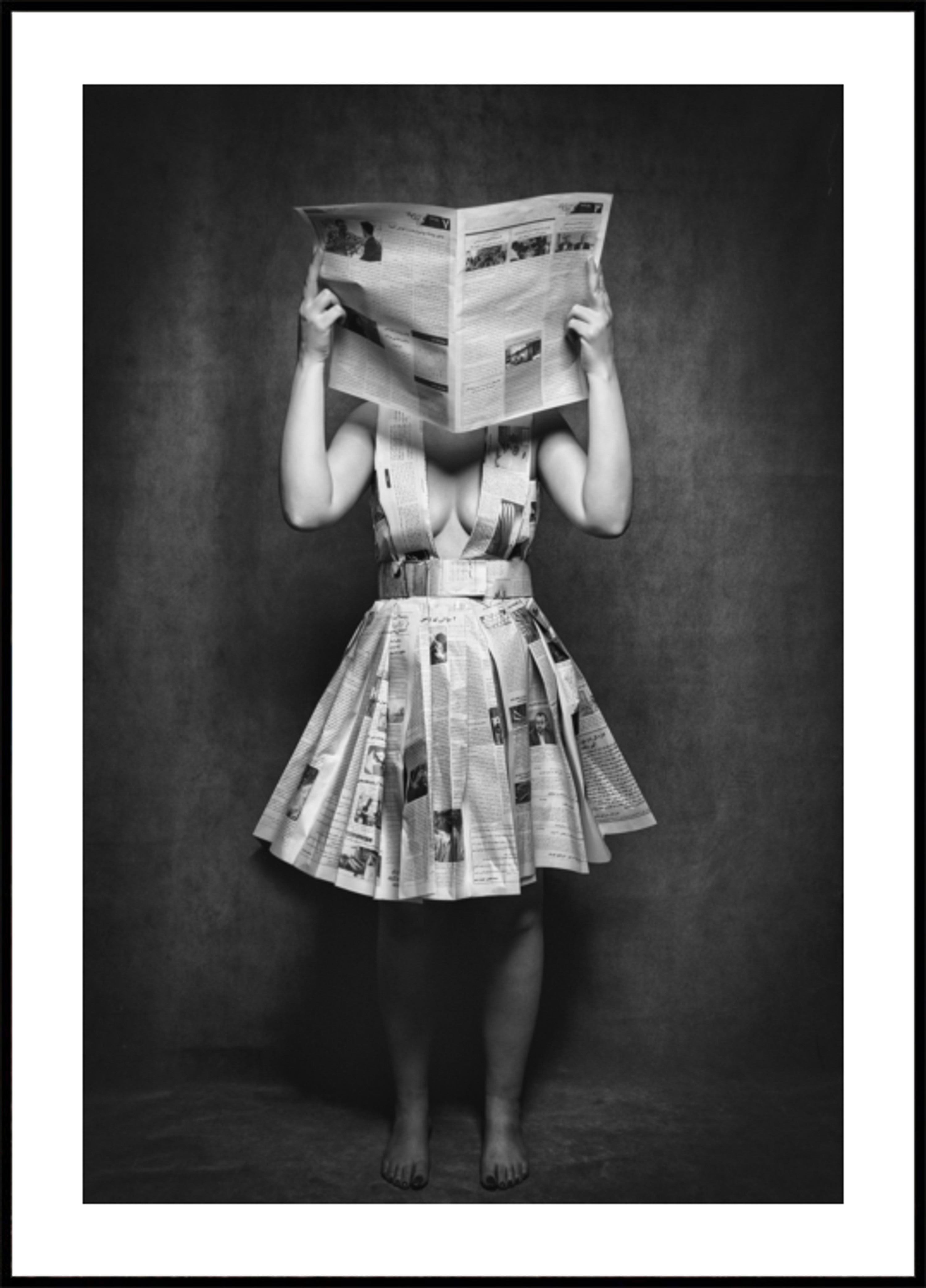 Vestido Periódico Mujer