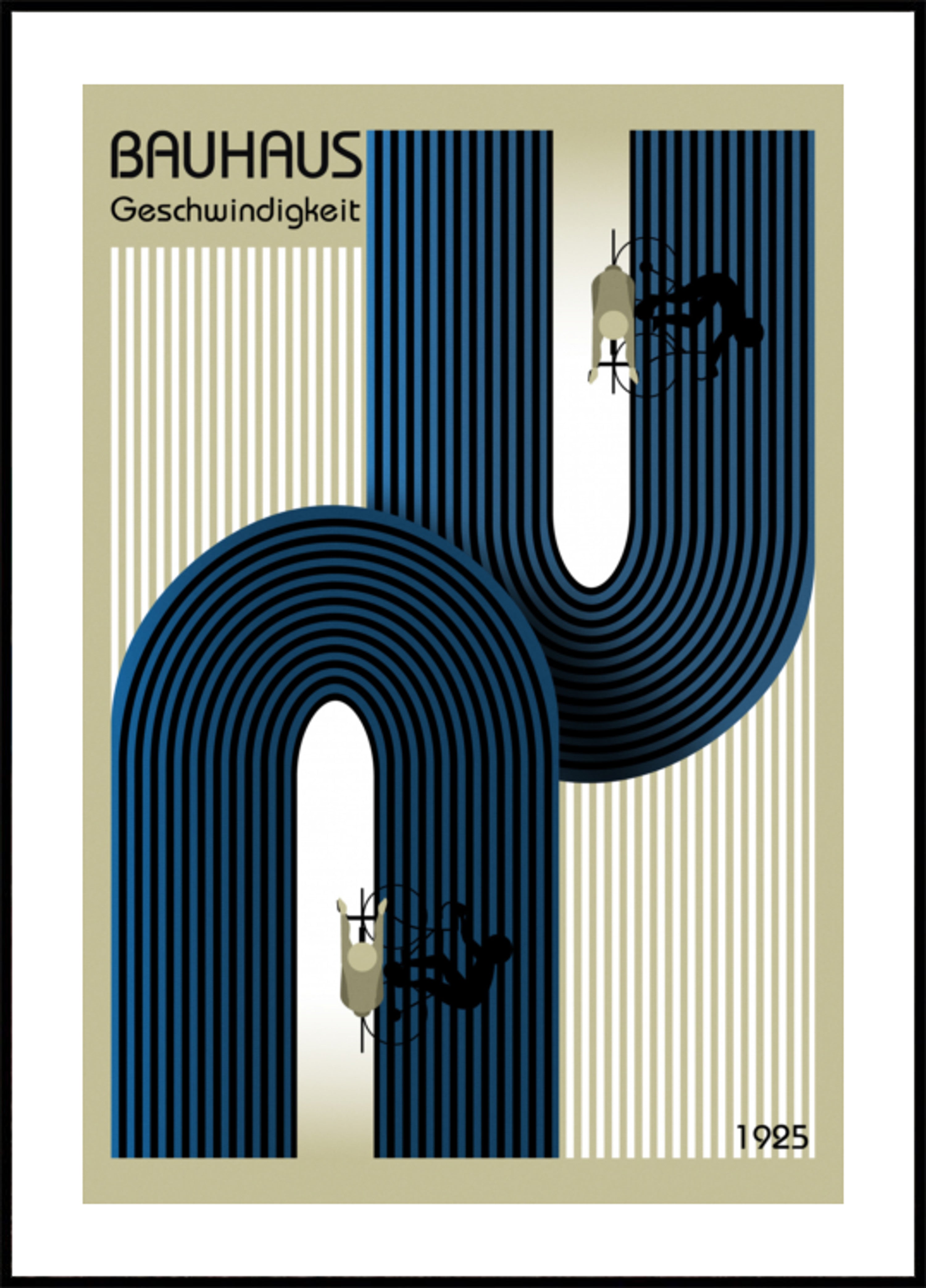 Ciclistas de velocidad de la Bauhaus