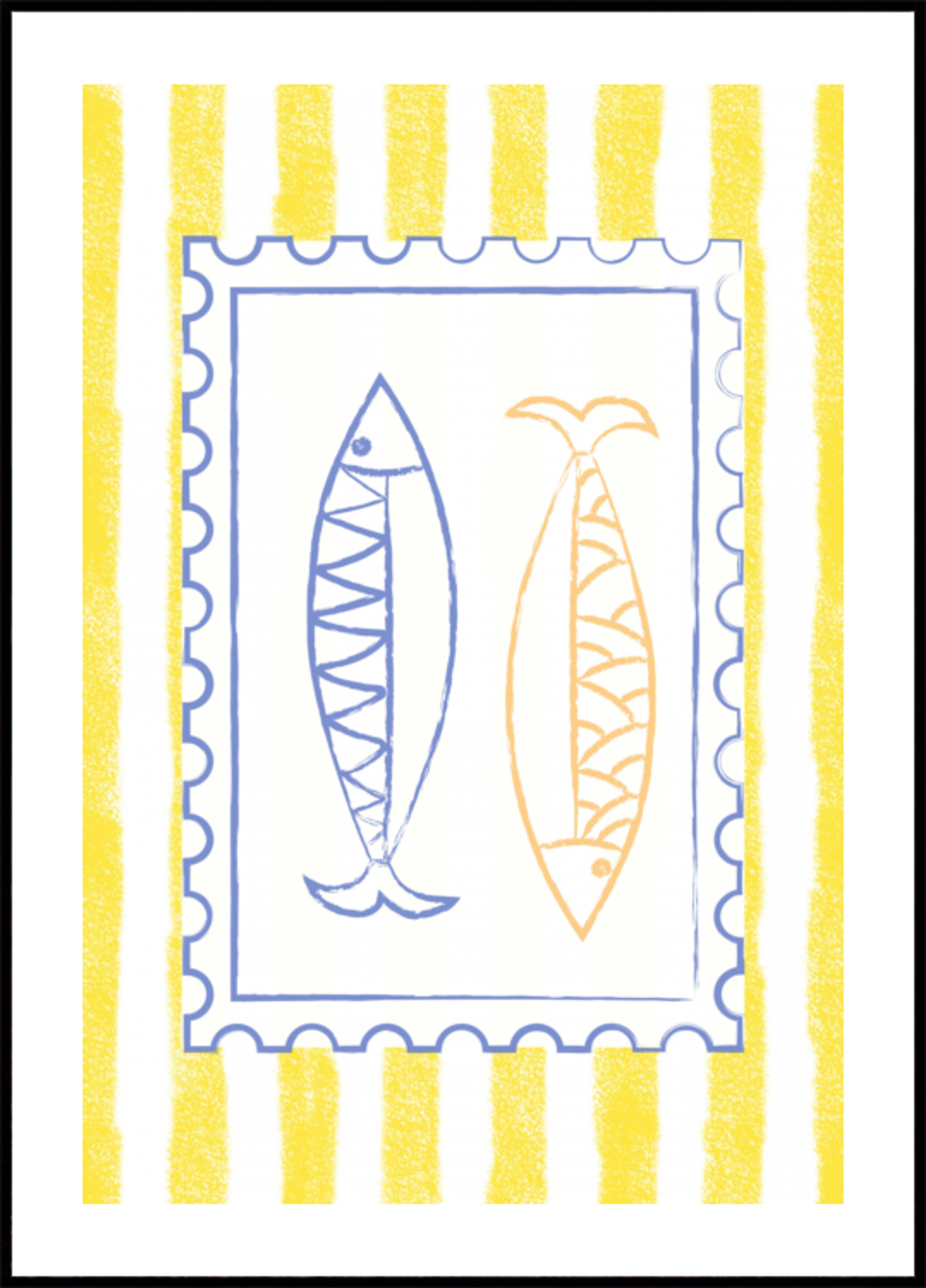 Sello de pescado costero