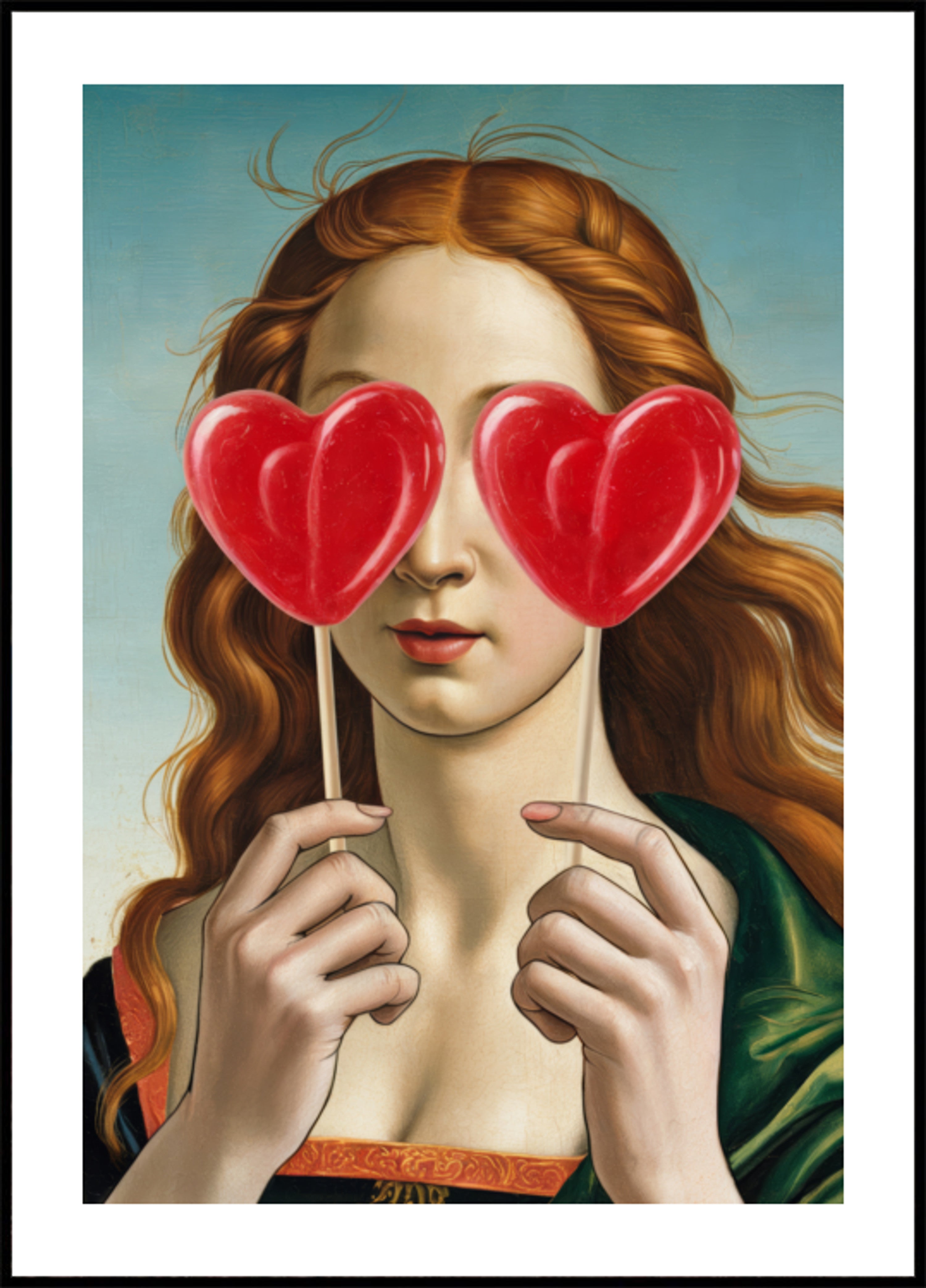 Retrato de dulce corazón