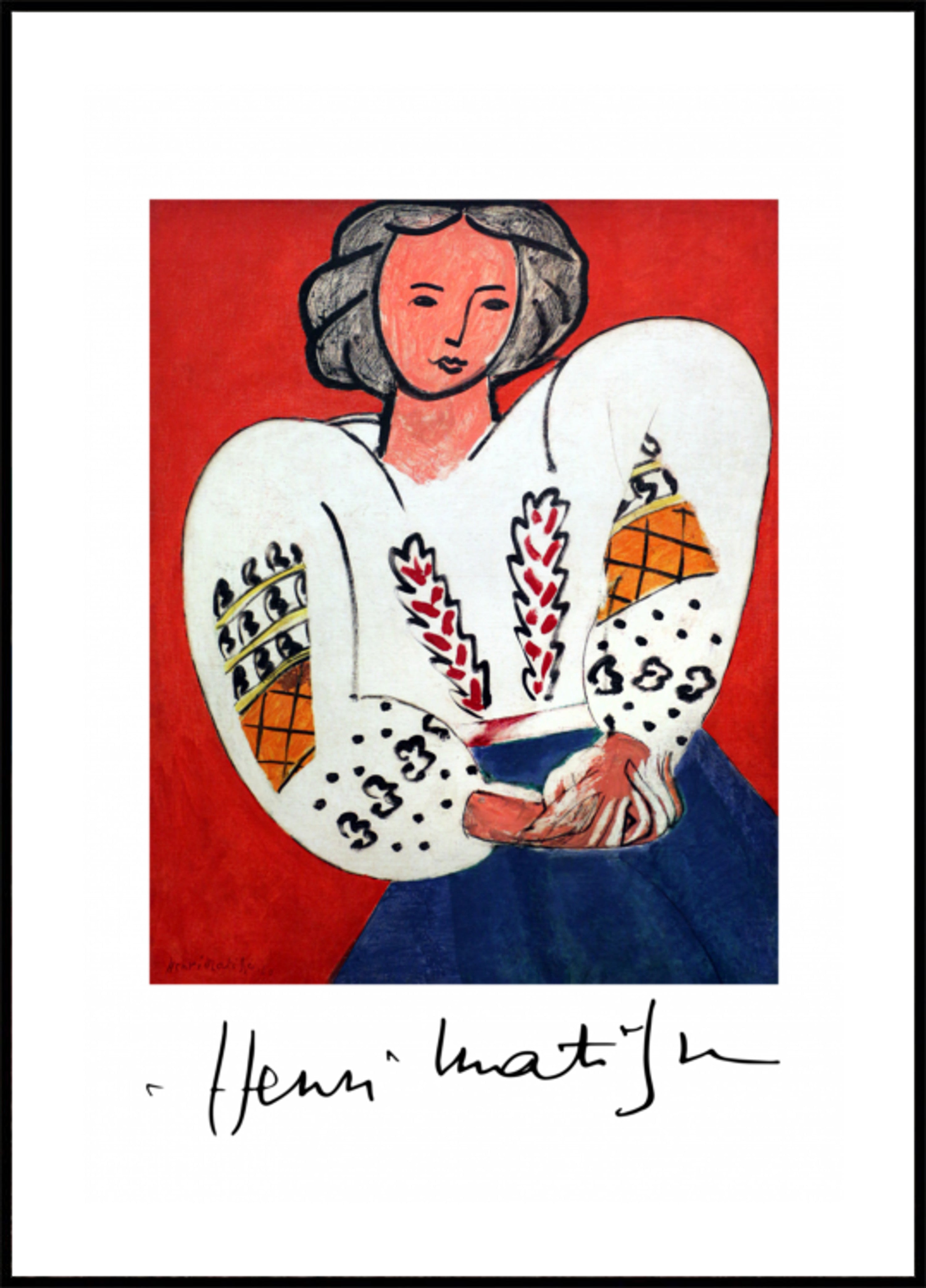 Henri Matisse, La Camisetta Romena, 1940