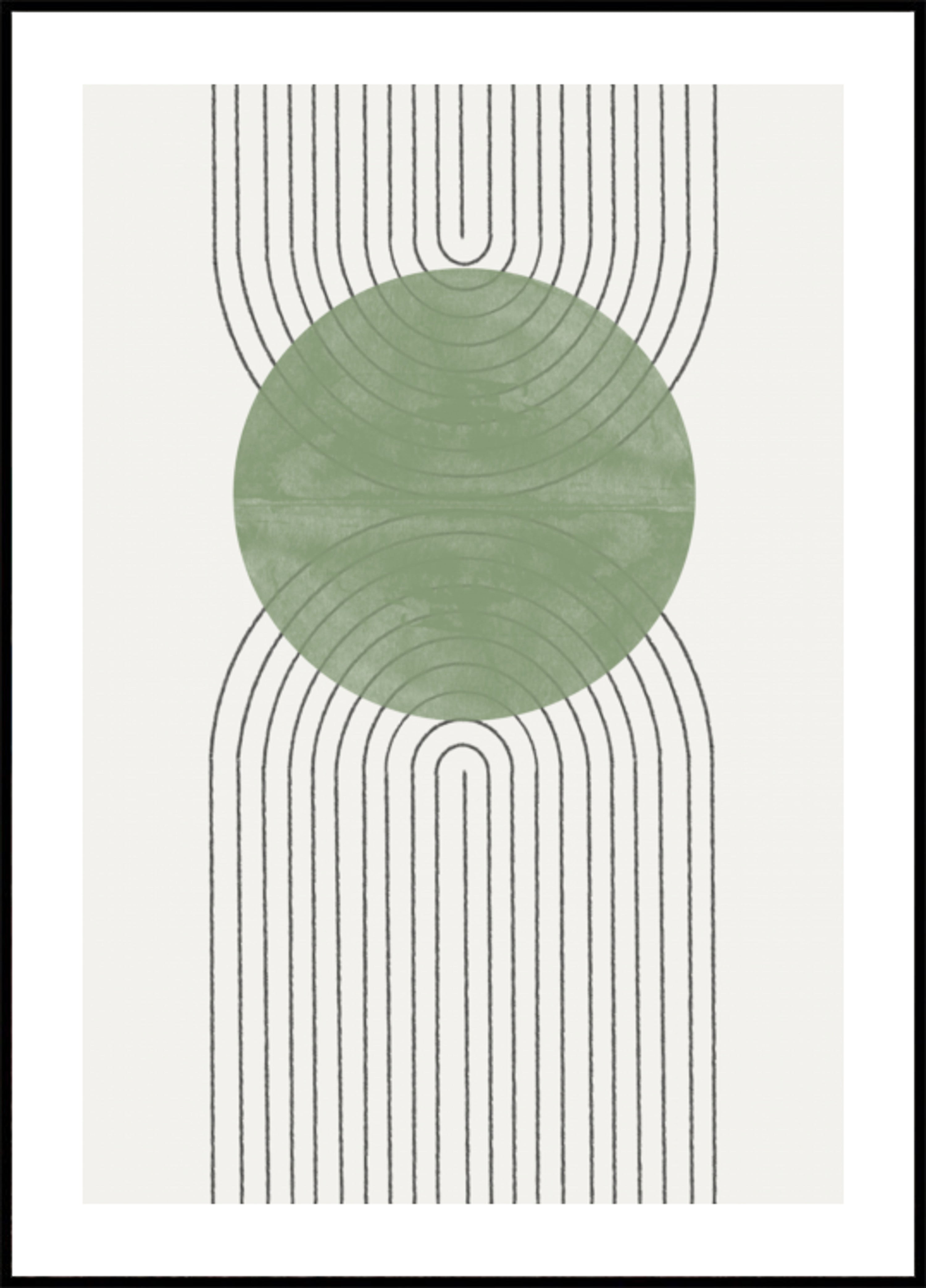 Flujo de armonía verde