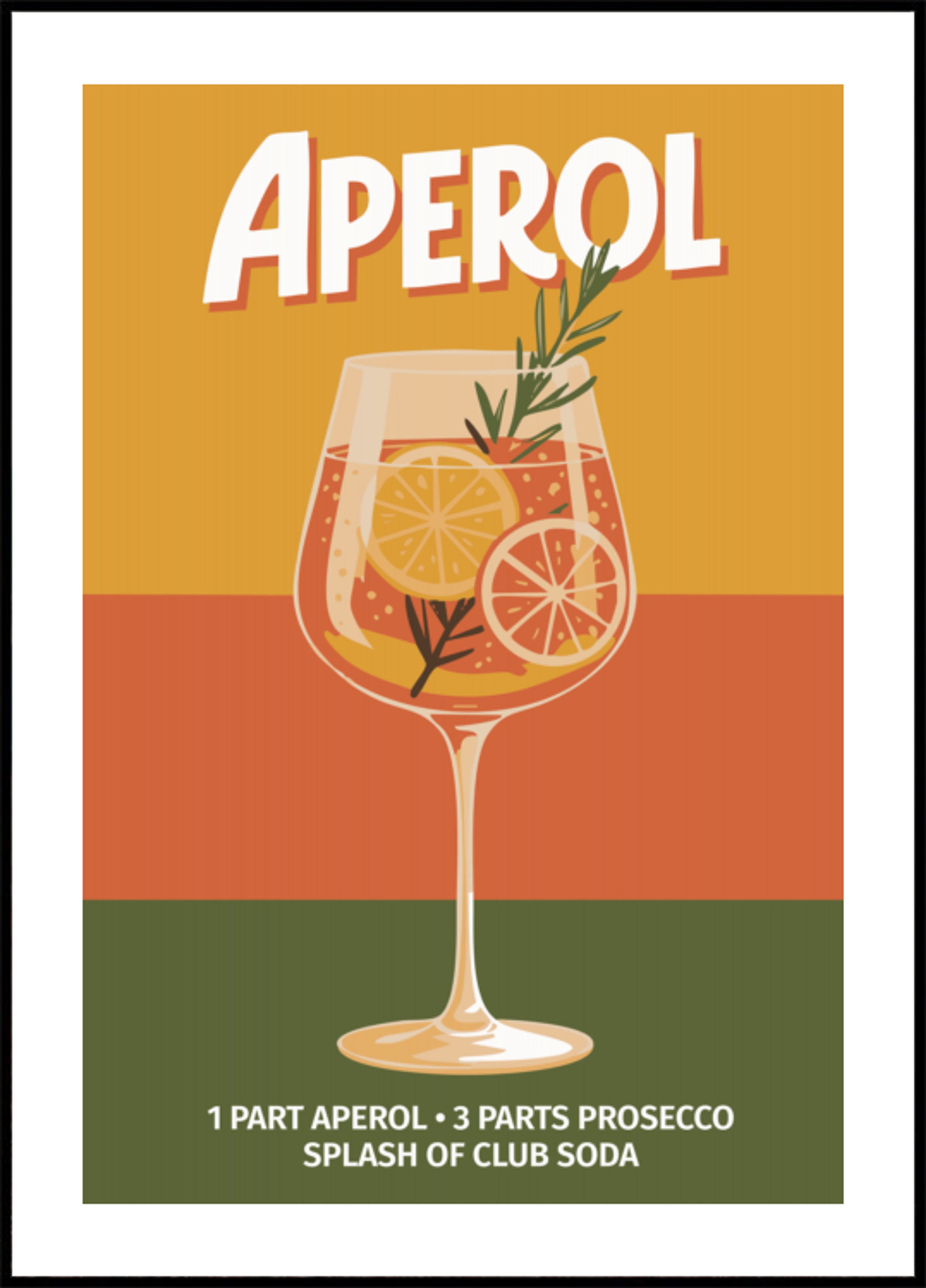 Receta de spritz de naranja