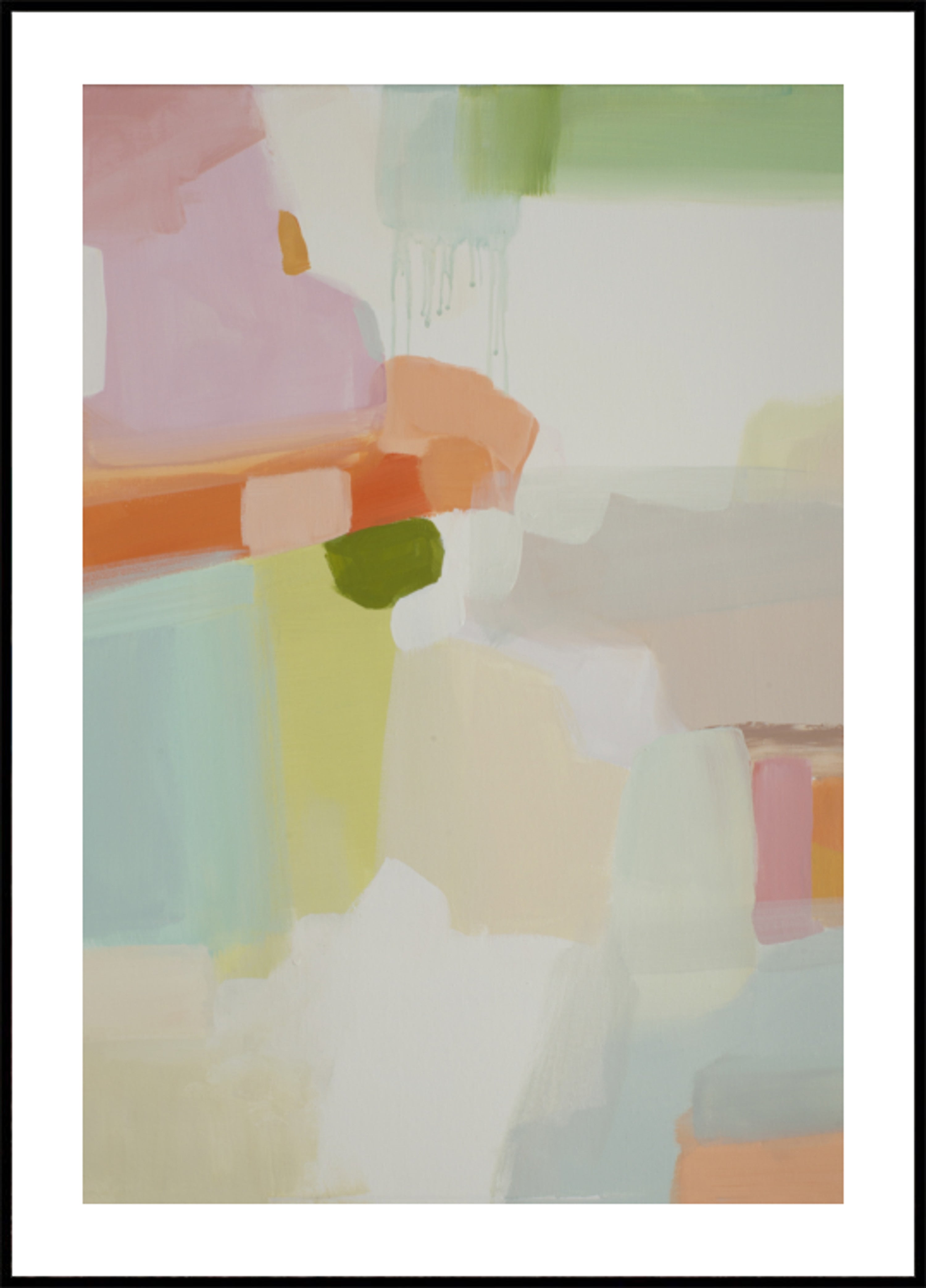 Pastel abstracto 1