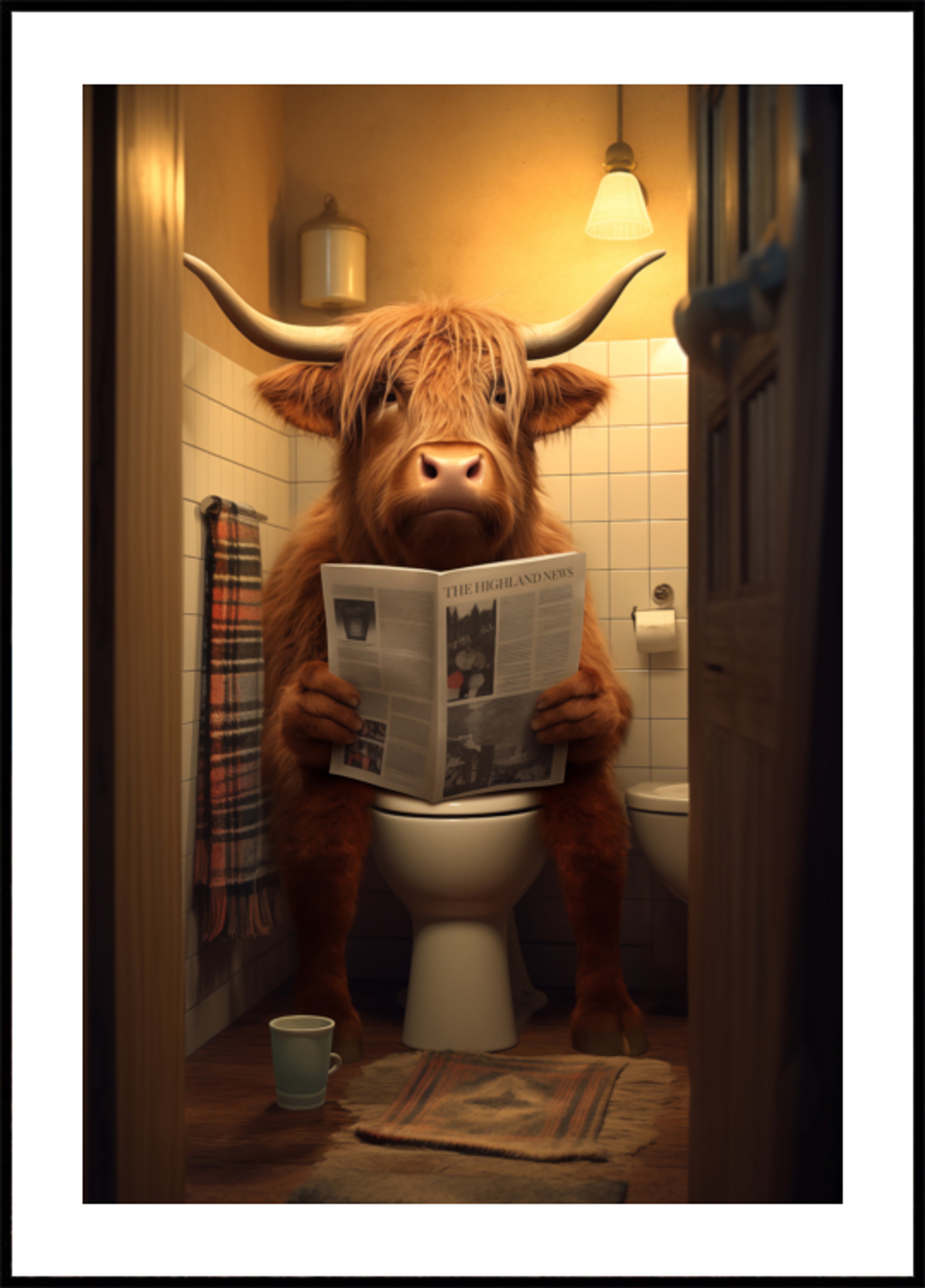 Noticias de lectura de vacas de las tierras altas