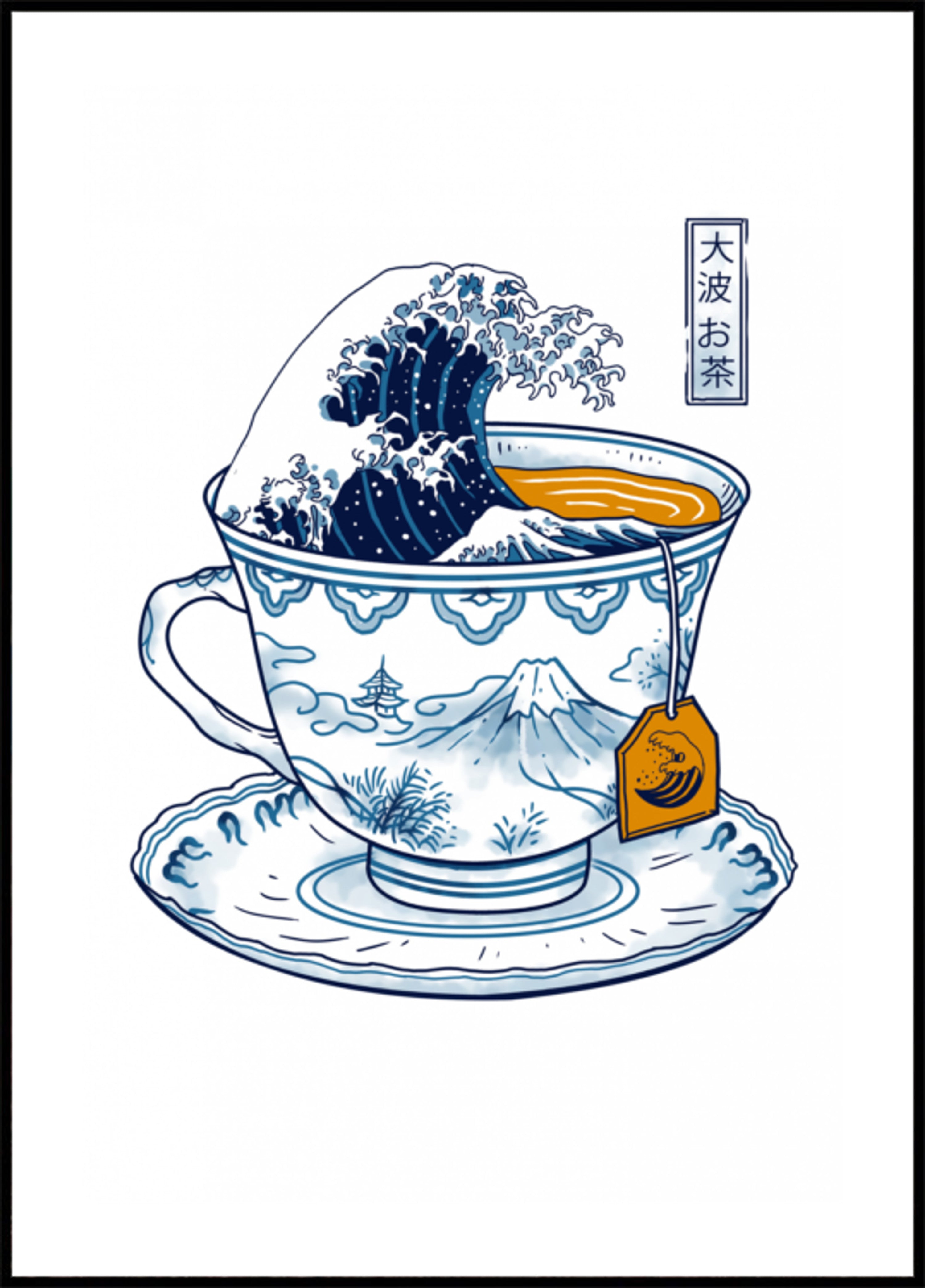 Gran té de Kanagawa