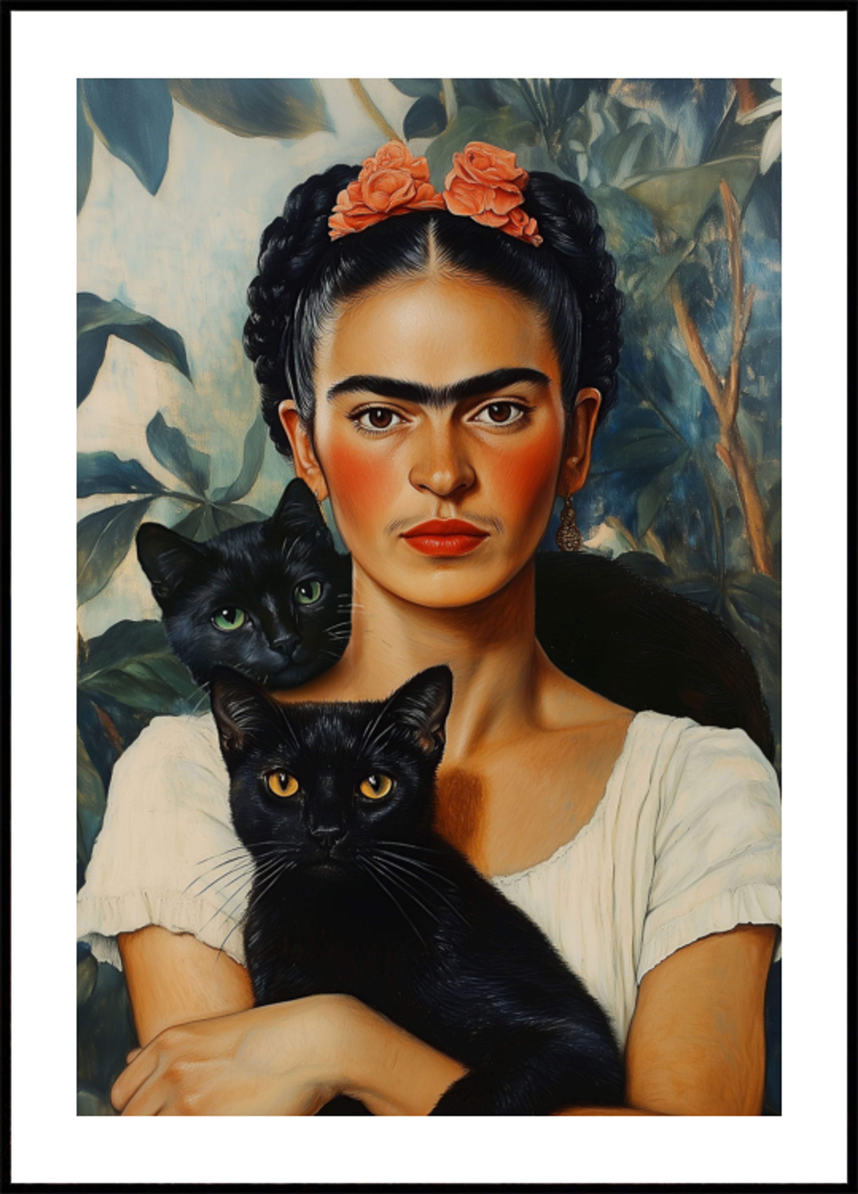 frida y gatos