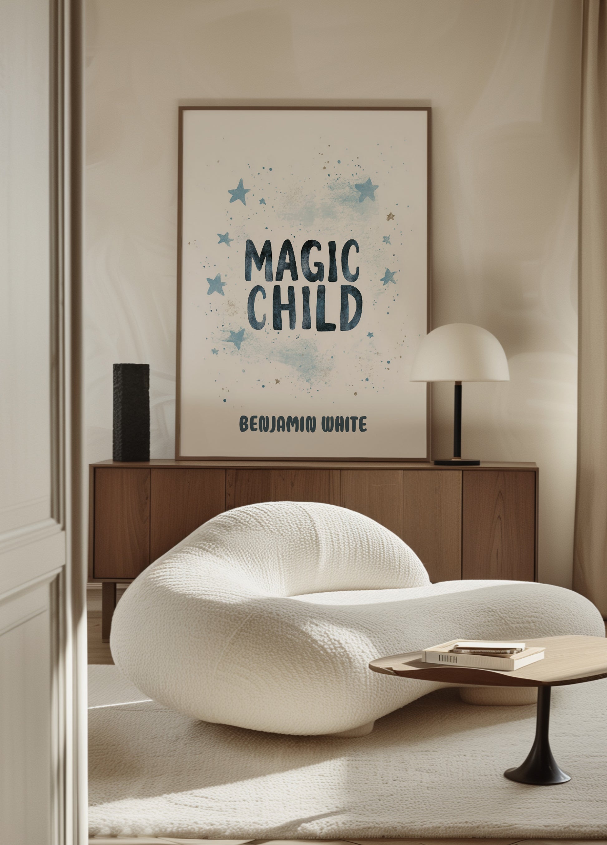 Arte de pared inspirador para niños