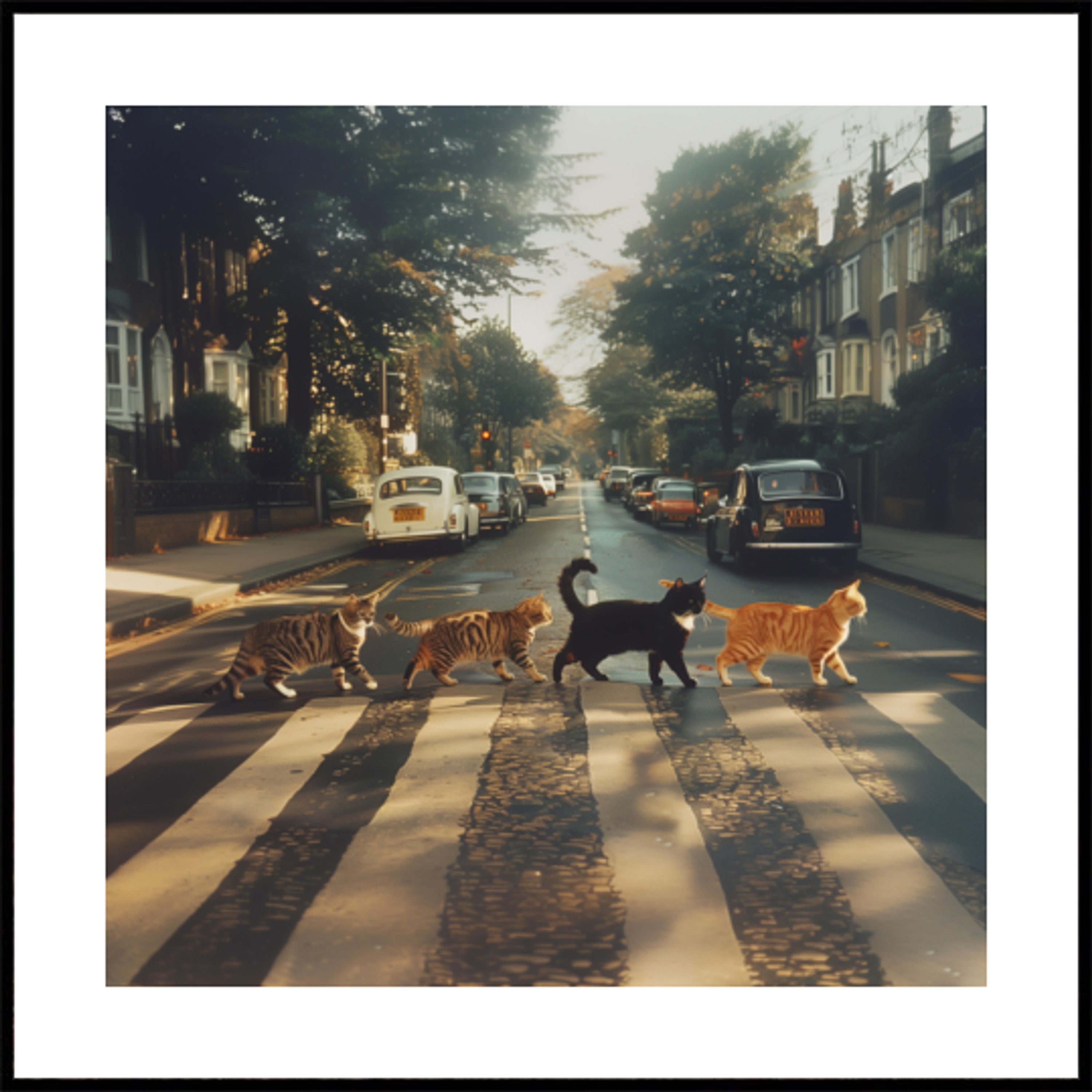 Camino de la abadía del gatito