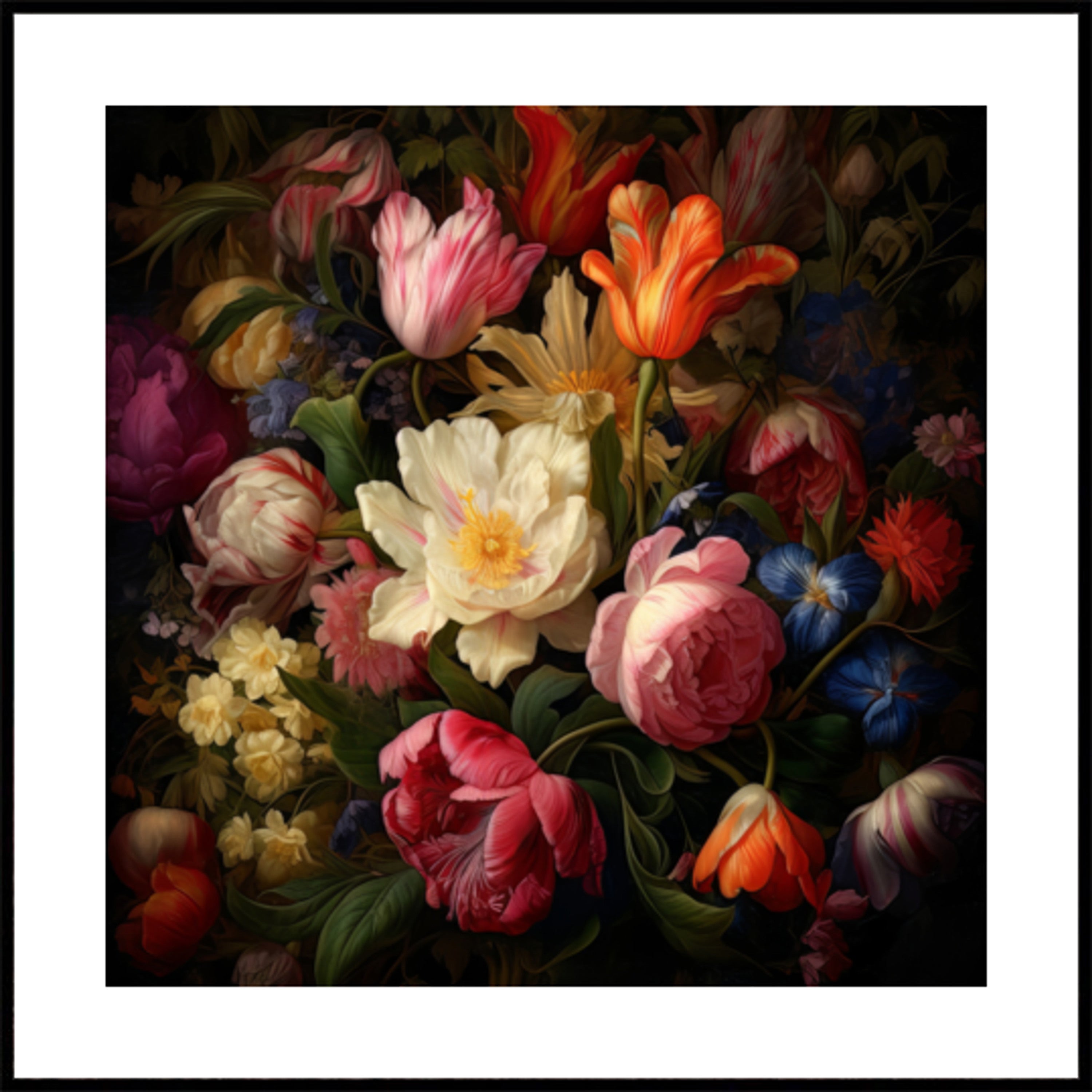 Ramo floral vibrante