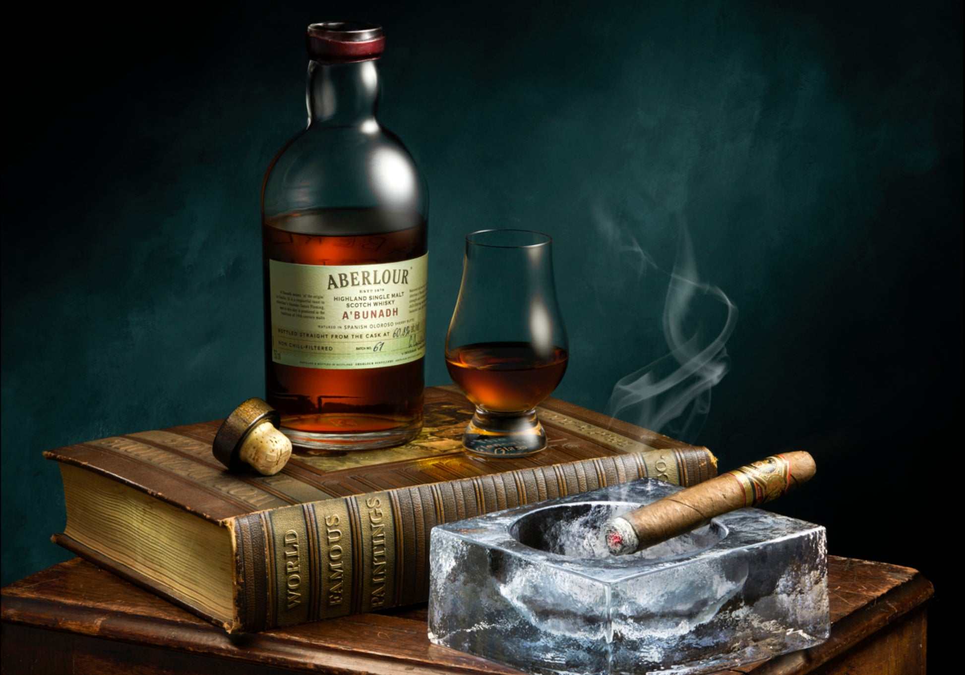 Libro de puros de whisky