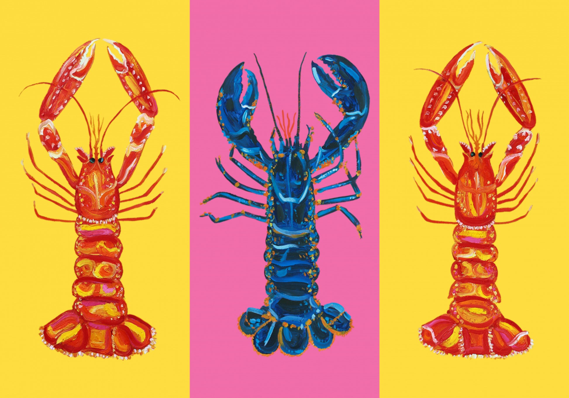 Langosta Langosta Pop Art 2