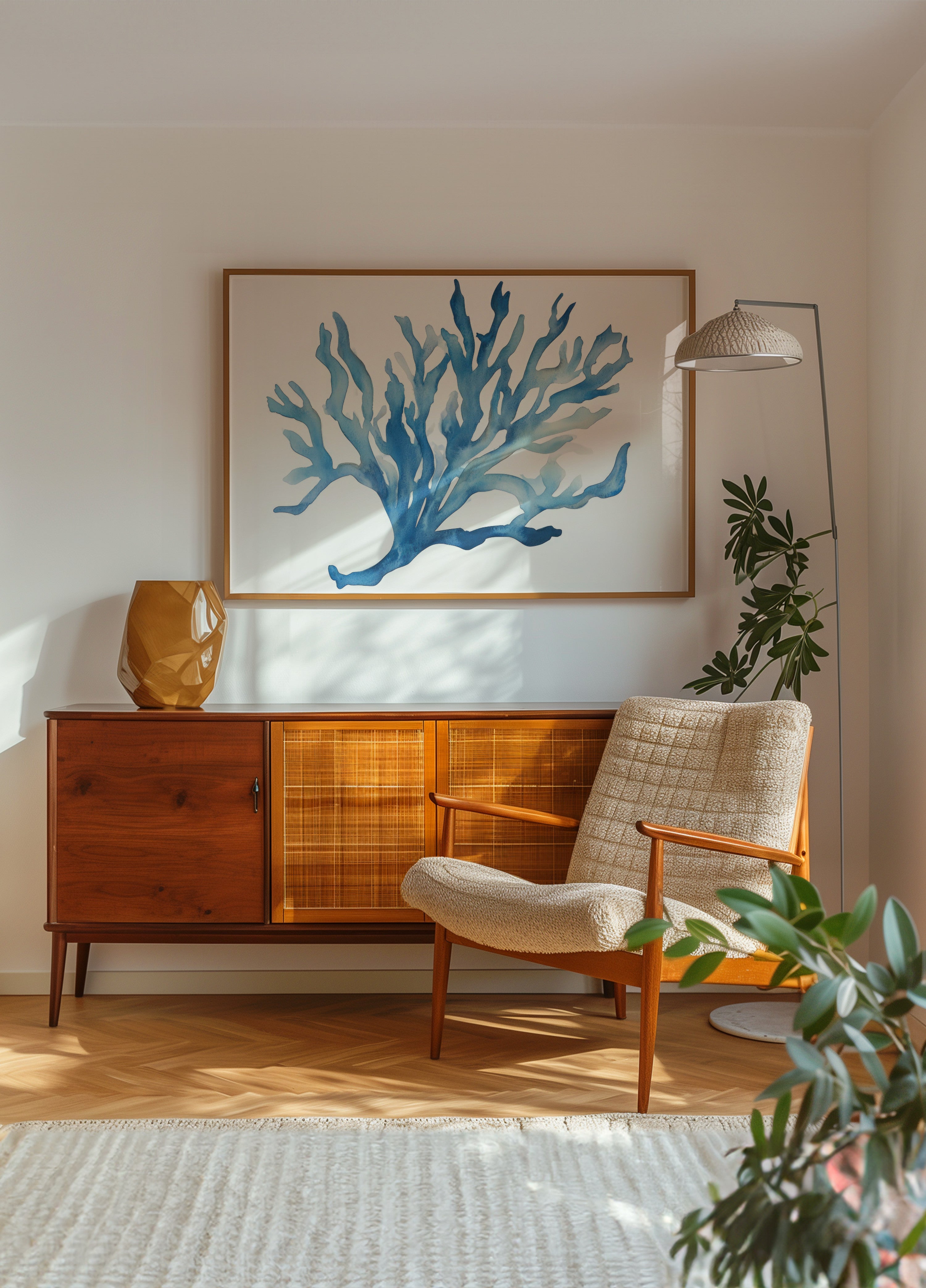 coral azul