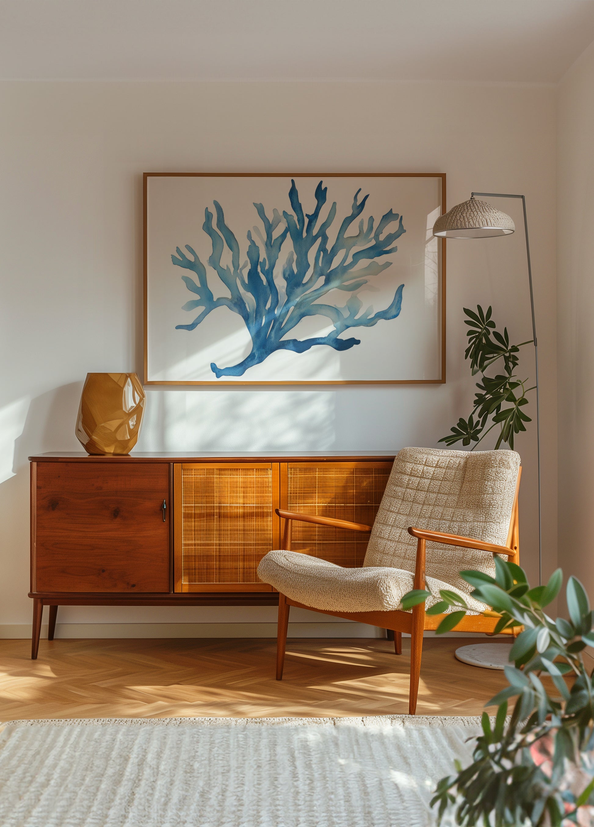 coral azul